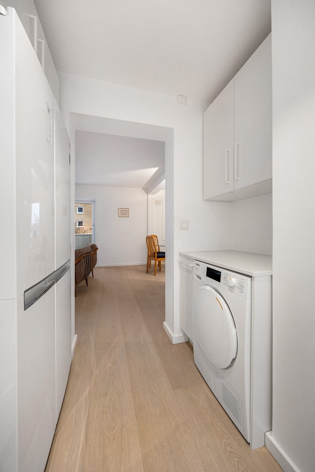 I tillegg er det plass og opplegg for tørketrommel, noe som gjør klesvasken effektiv. Galleribilde