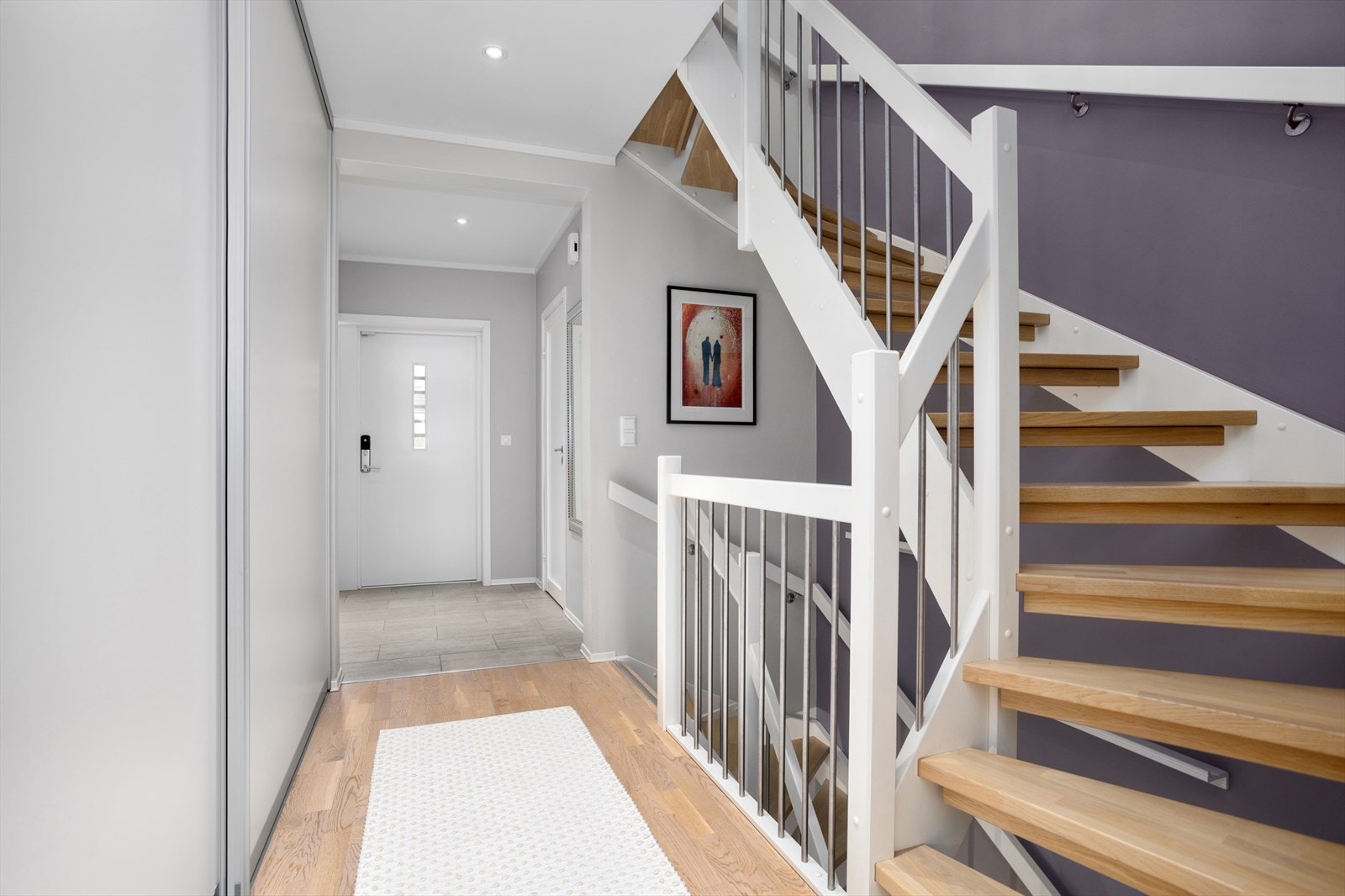 Lys og innbydende gang Galleribilde