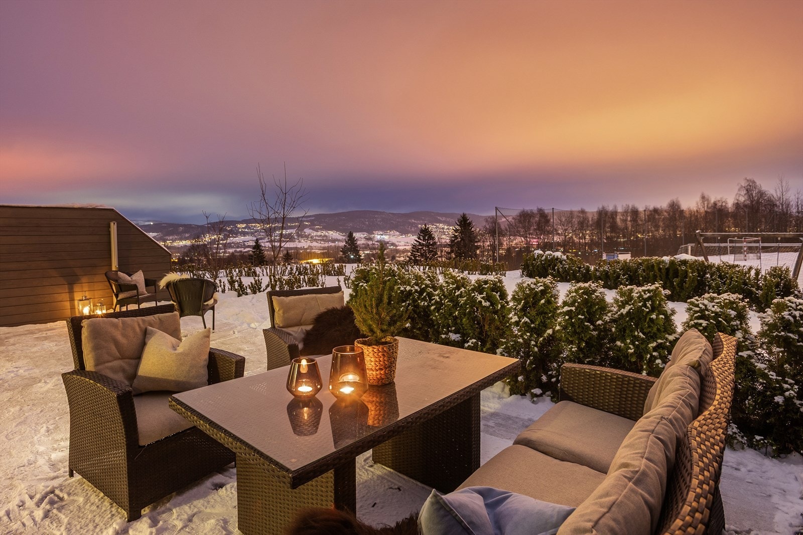 Fantastisk utsikt og gode solforhold også her Galleribilde