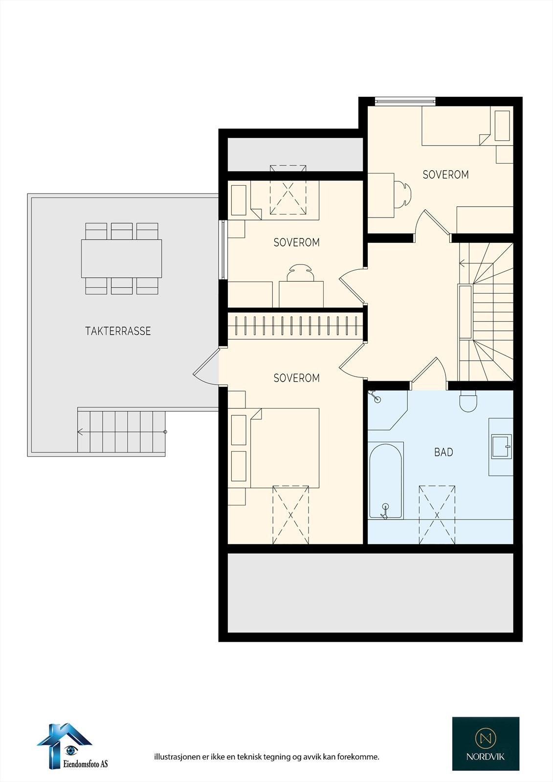 Planskisse 2. Etasje Galleribilde
