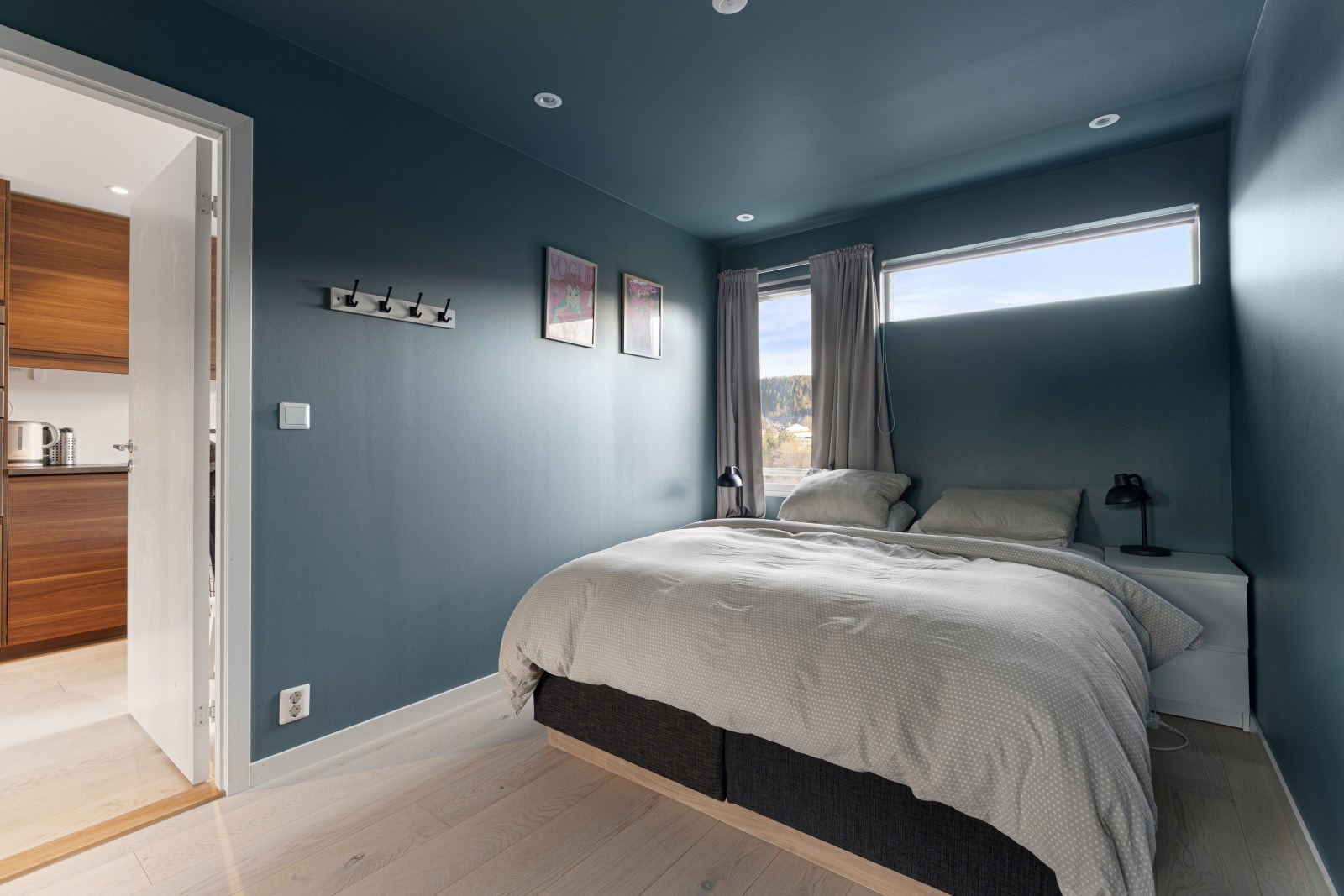 Soverommet har også opplegg til radiator slik at det er mulig å etablere det i ettertid. Galleribilde