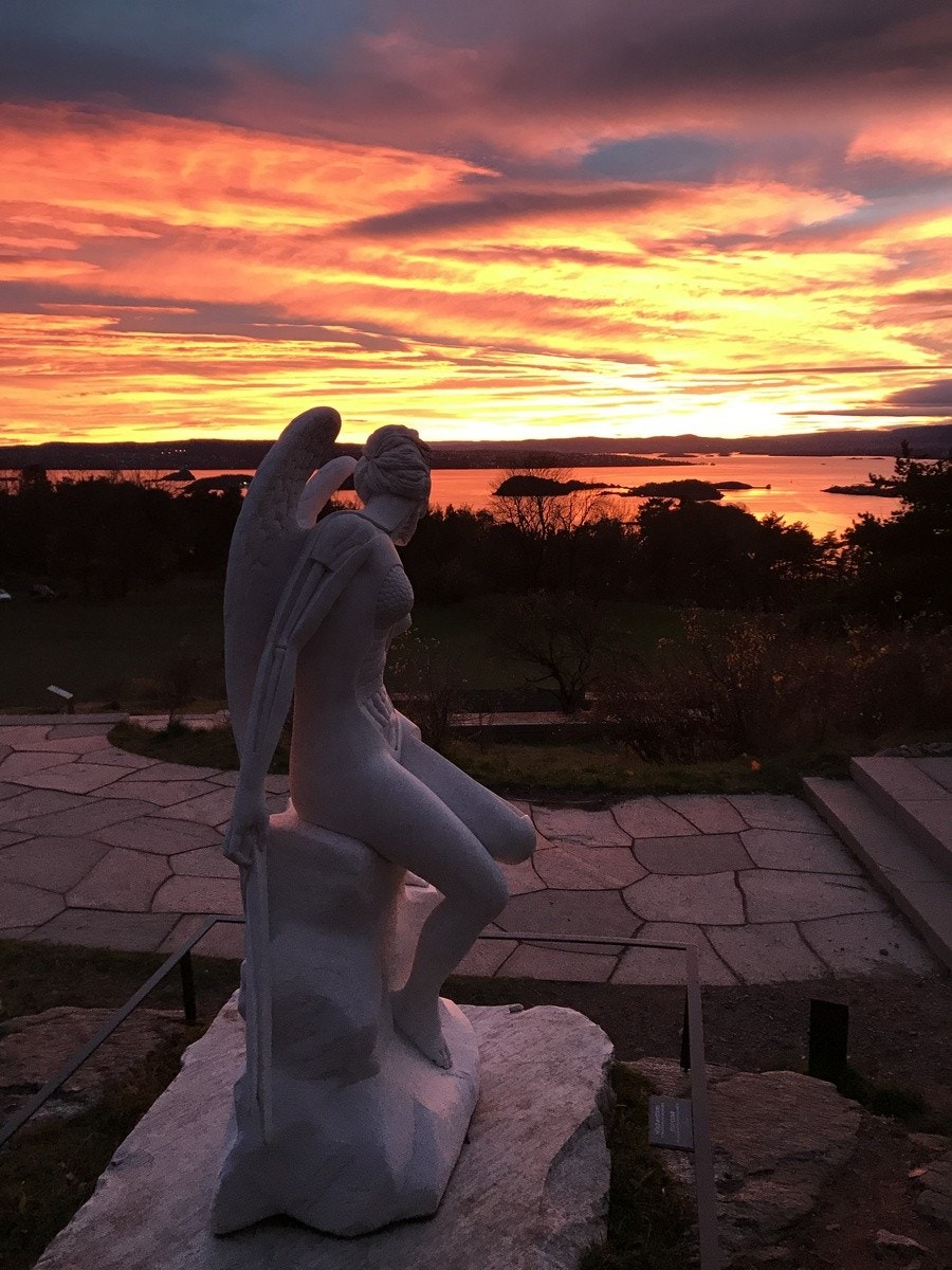 Ekeberg skulpturpark Galleribilde