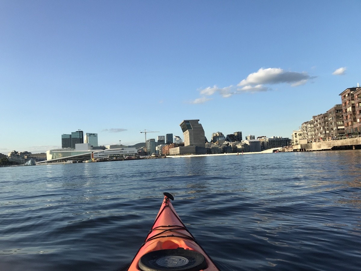 Oslobukta, kajakkutleie Galleribilde