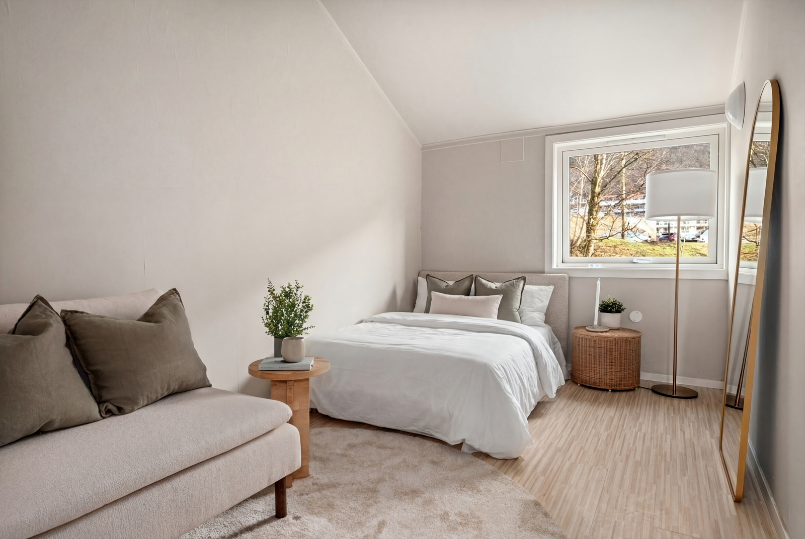 Leiligheten har to soverom av god størrelse. Galleribilde