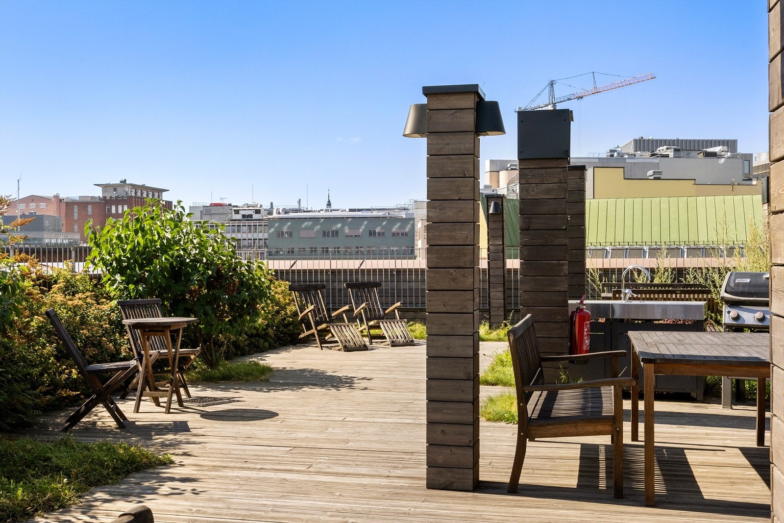 Fellesarealer er godt vedlikeholdt med ukentlig tilsyn av vaktmester som bor i bygget. Galleribilde