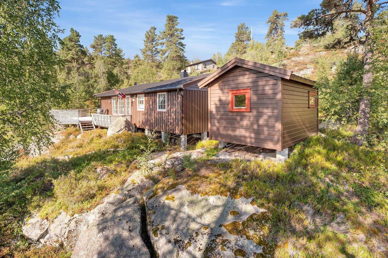 Avstandene til de større byene gjør området lett tilgjengelig - kun ca. 1,5 time fra Kristiansand, rundt 1 time og 45 min fra Mandal og 2 timer fra Arendal. Galleribilde