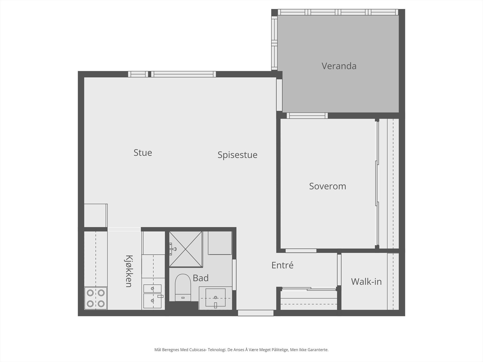 Plantegning. Galleribilde