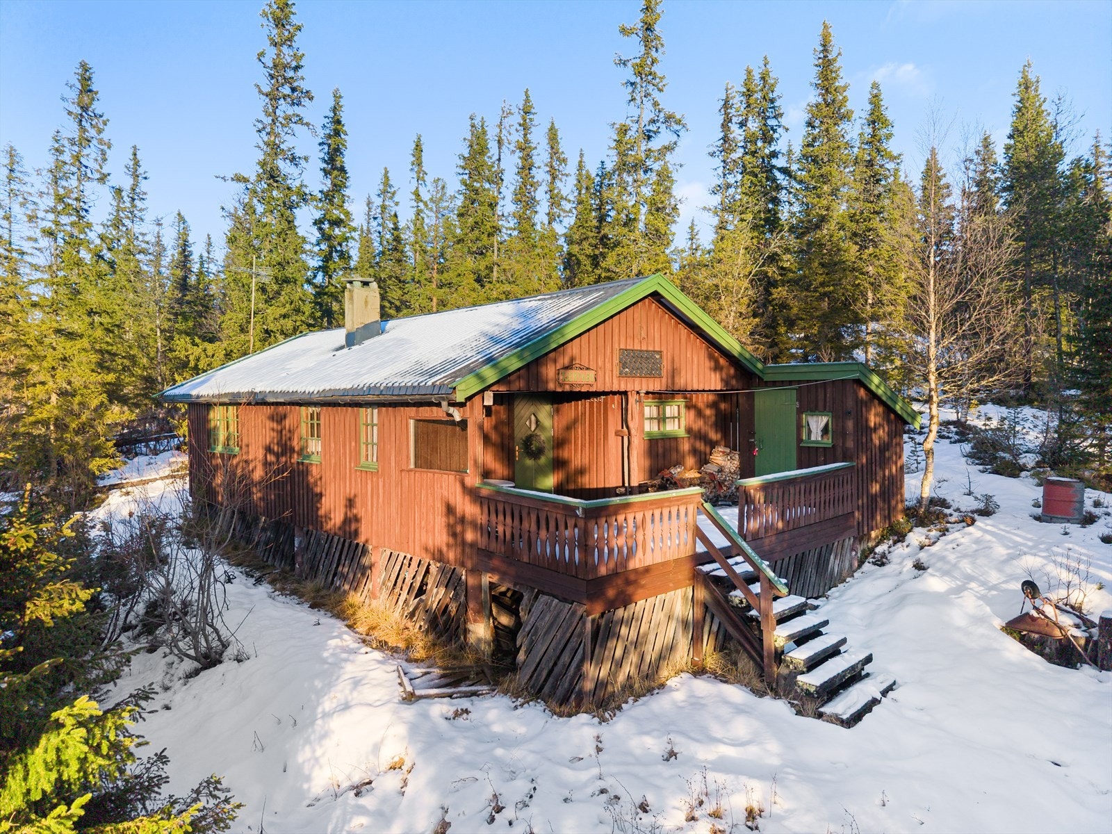 Velkommen til Lemortjønnvegen 236! Foto: Arild Brun Kjeldaas Galleribilde