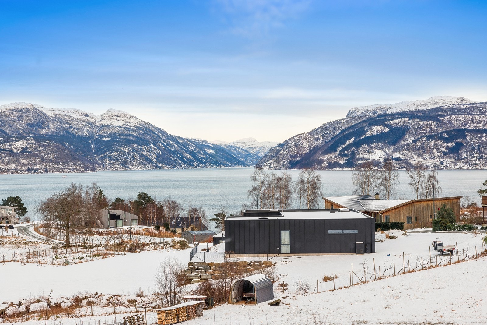 Panoramautsikt fra boligen! Galleribilde