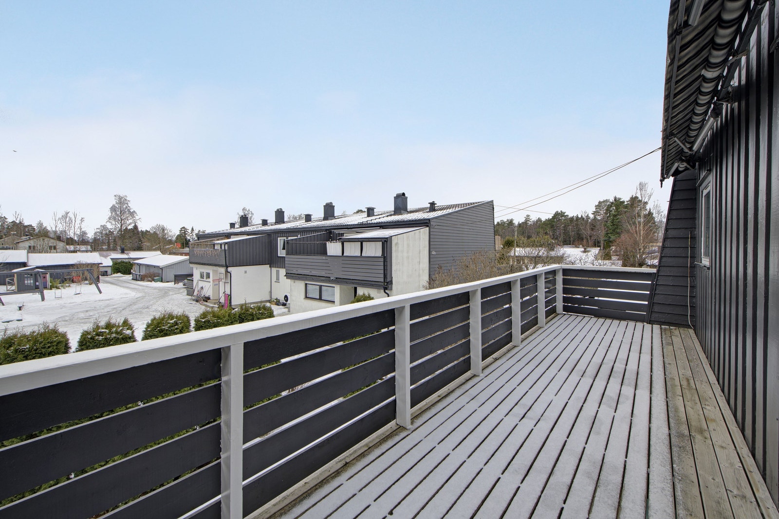 Balkong med adkomst fra stue Galleribilde