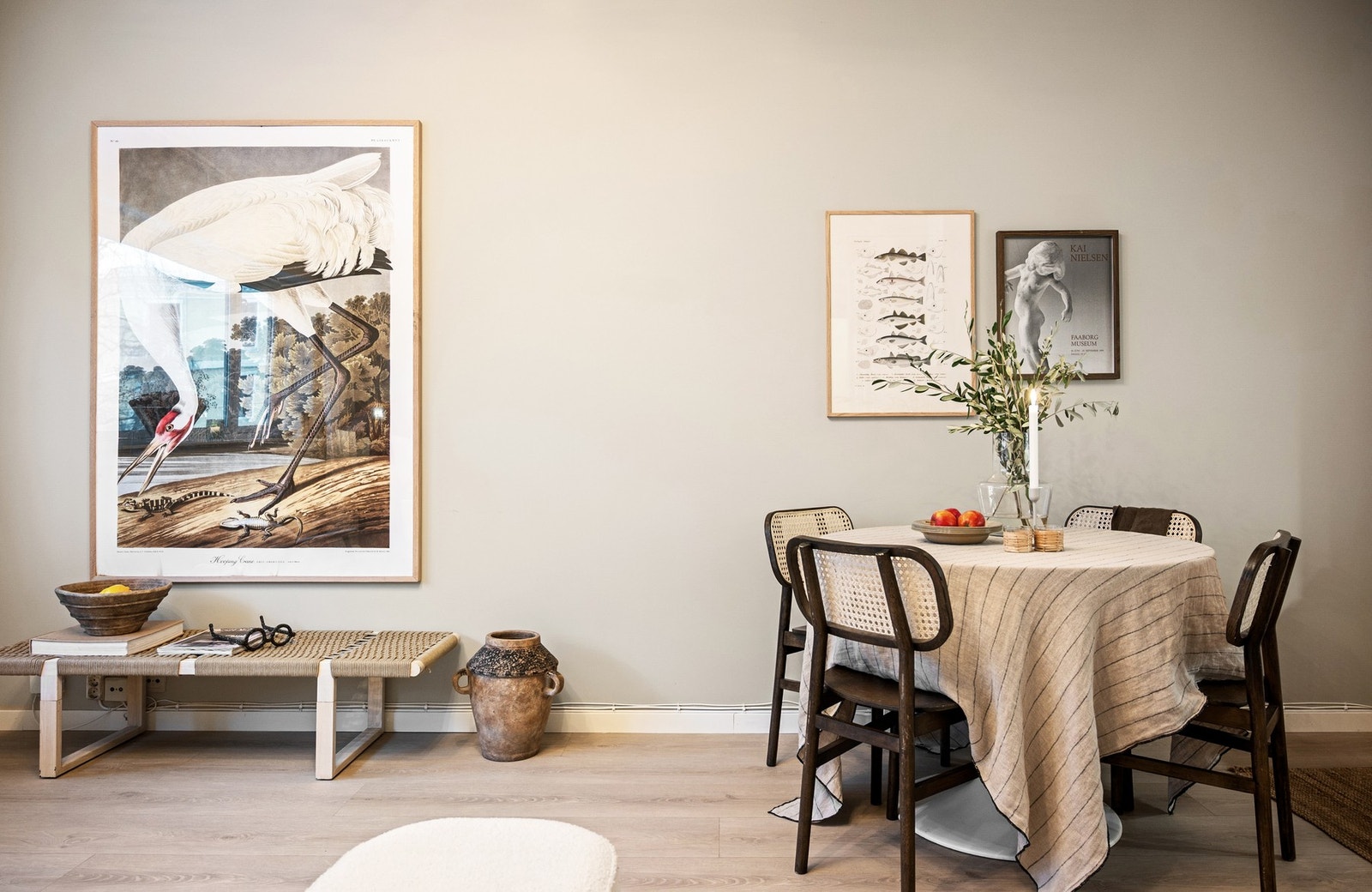 Spiseplass i stuen Galleribilde