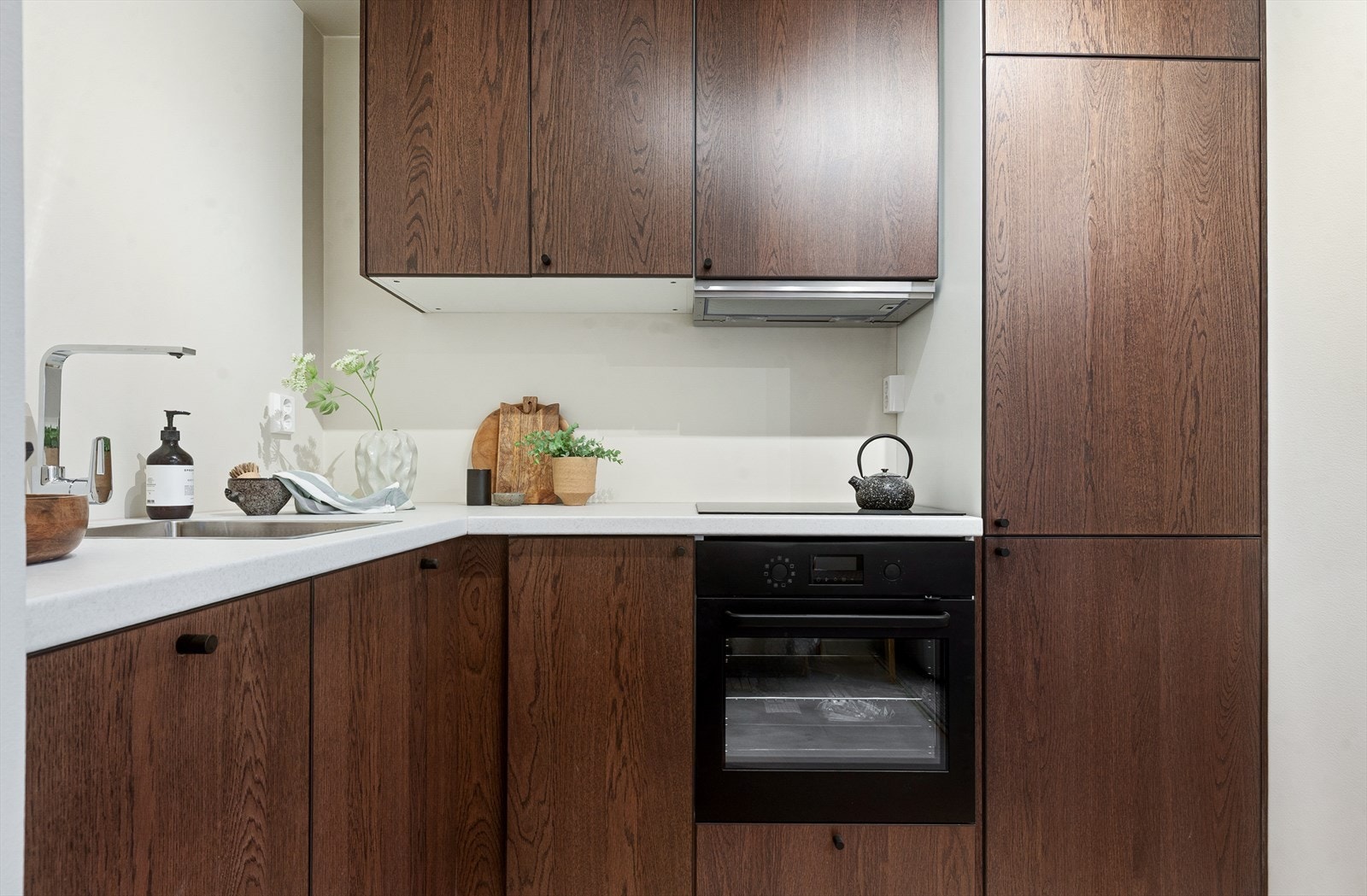 Et sjeldent bra kjøkken for leiligheter på denne størrelsen Galleribilde