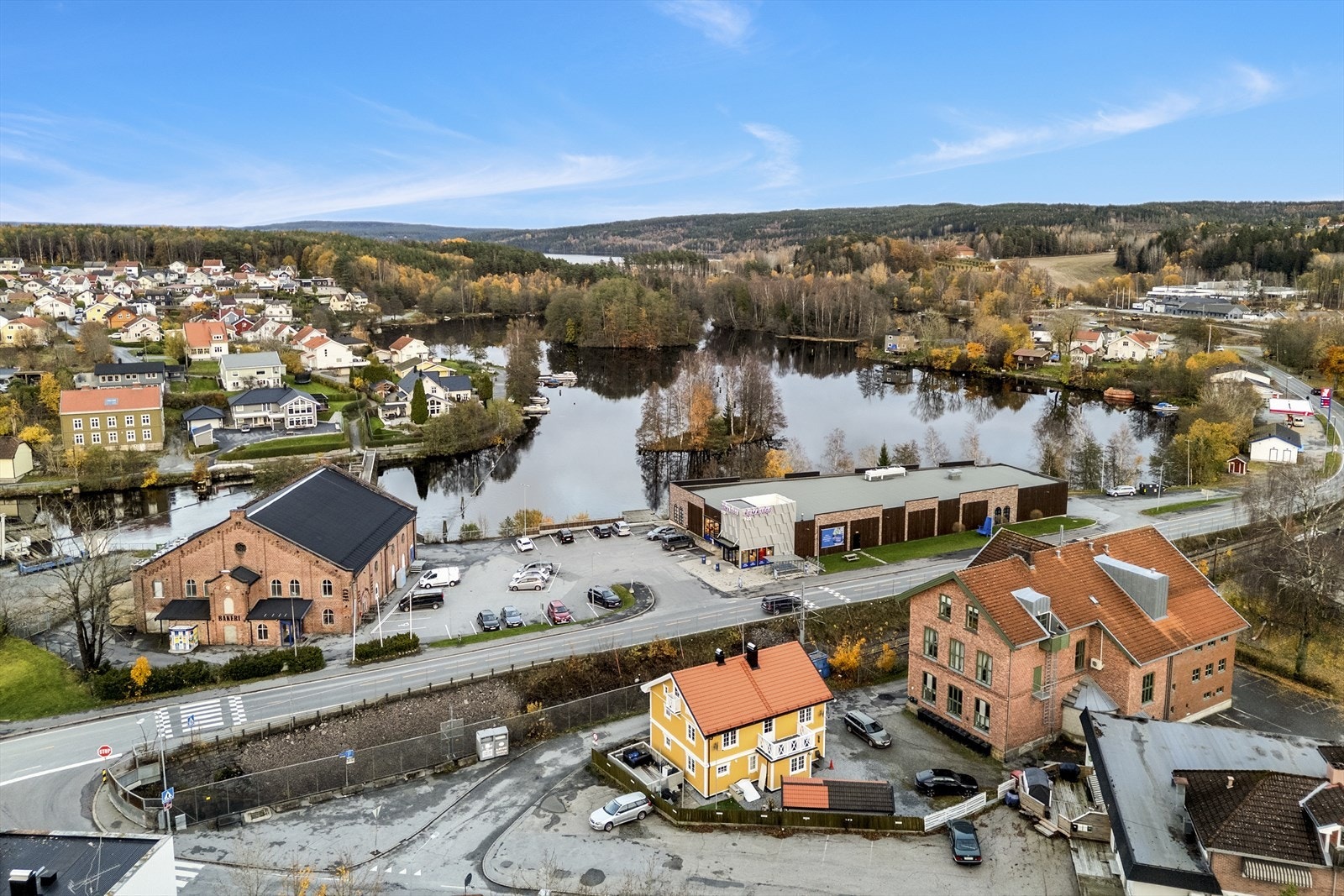 Dronefoto Galleribilde