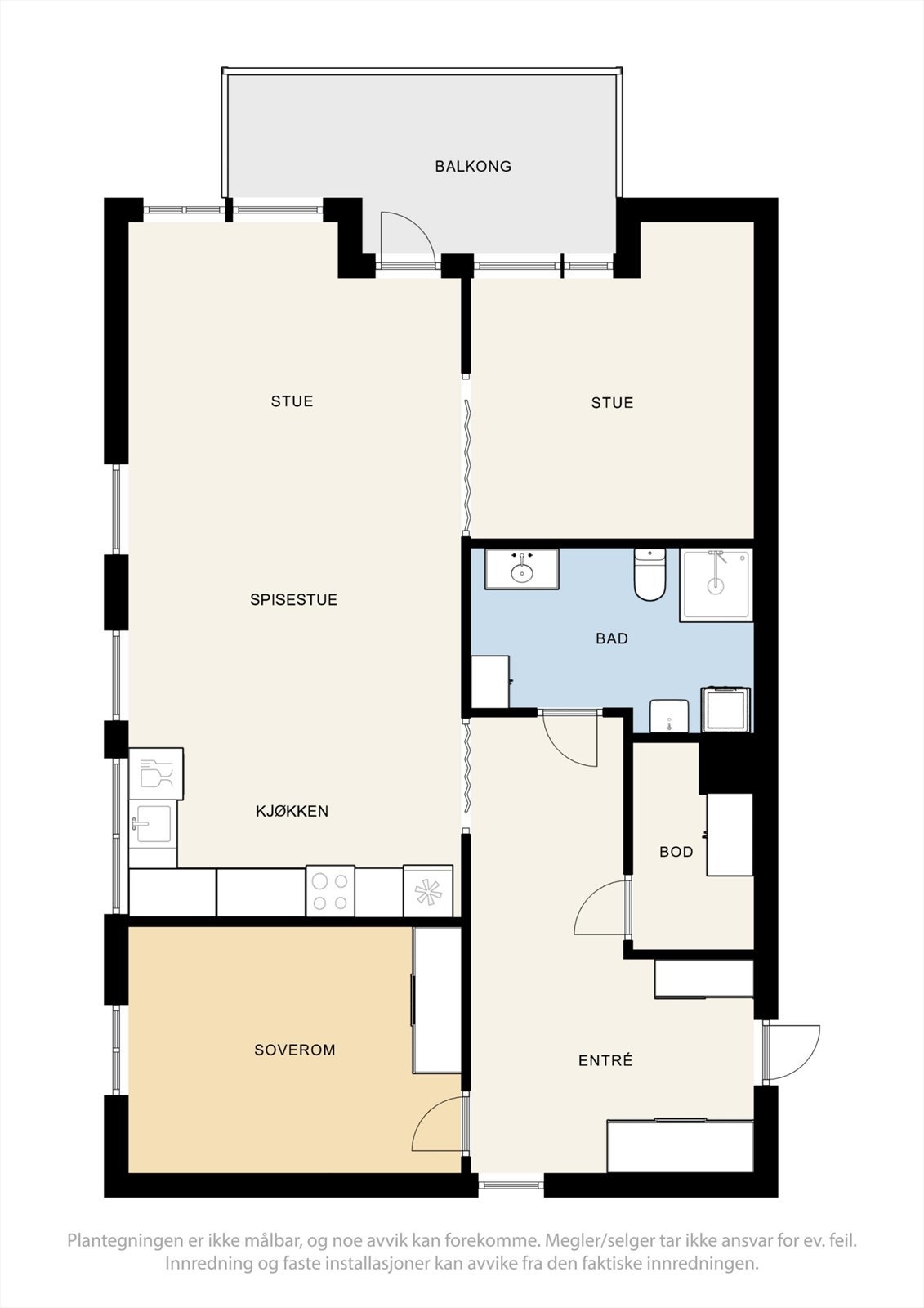 Plantegning 2. etasje. Galleribilde