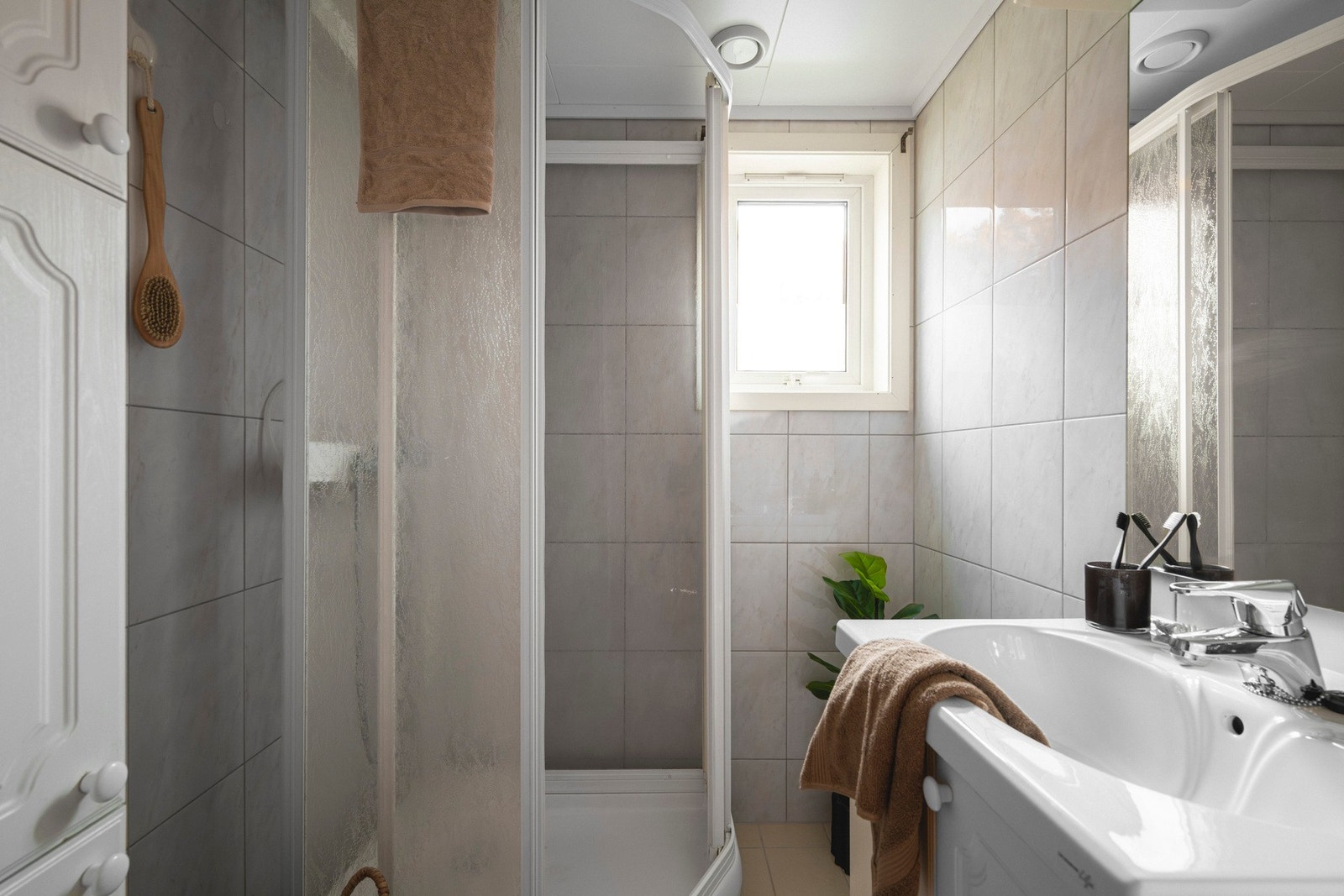 Helfliset baderom på 2,5 kvm. Galleribilde