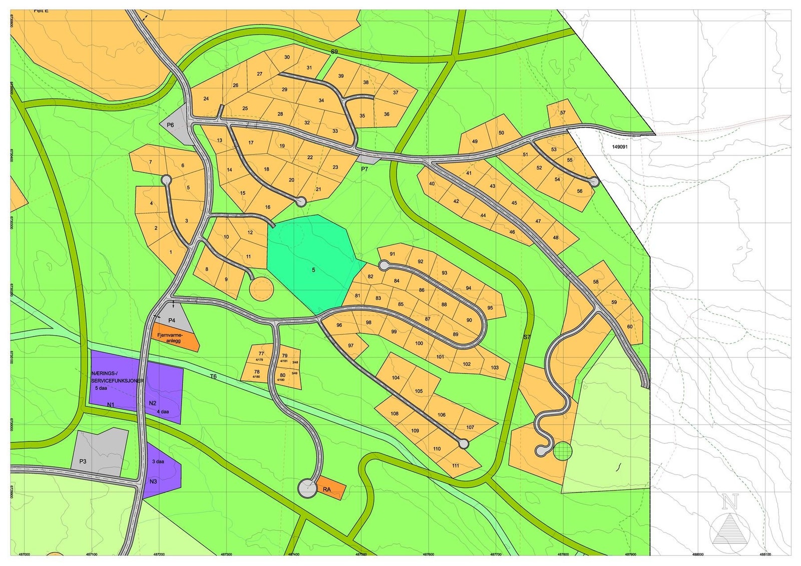 Oversiktskart. Galleribilde