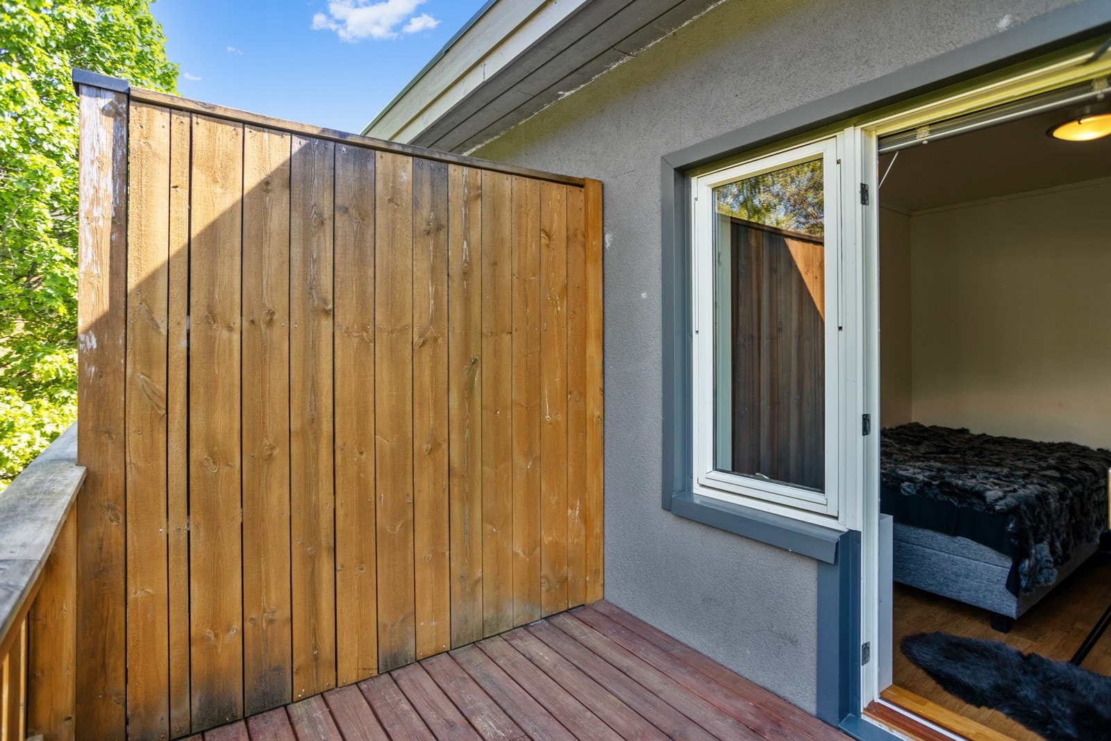 Nordvendt balkong på ca 6 kvm Galleribilde