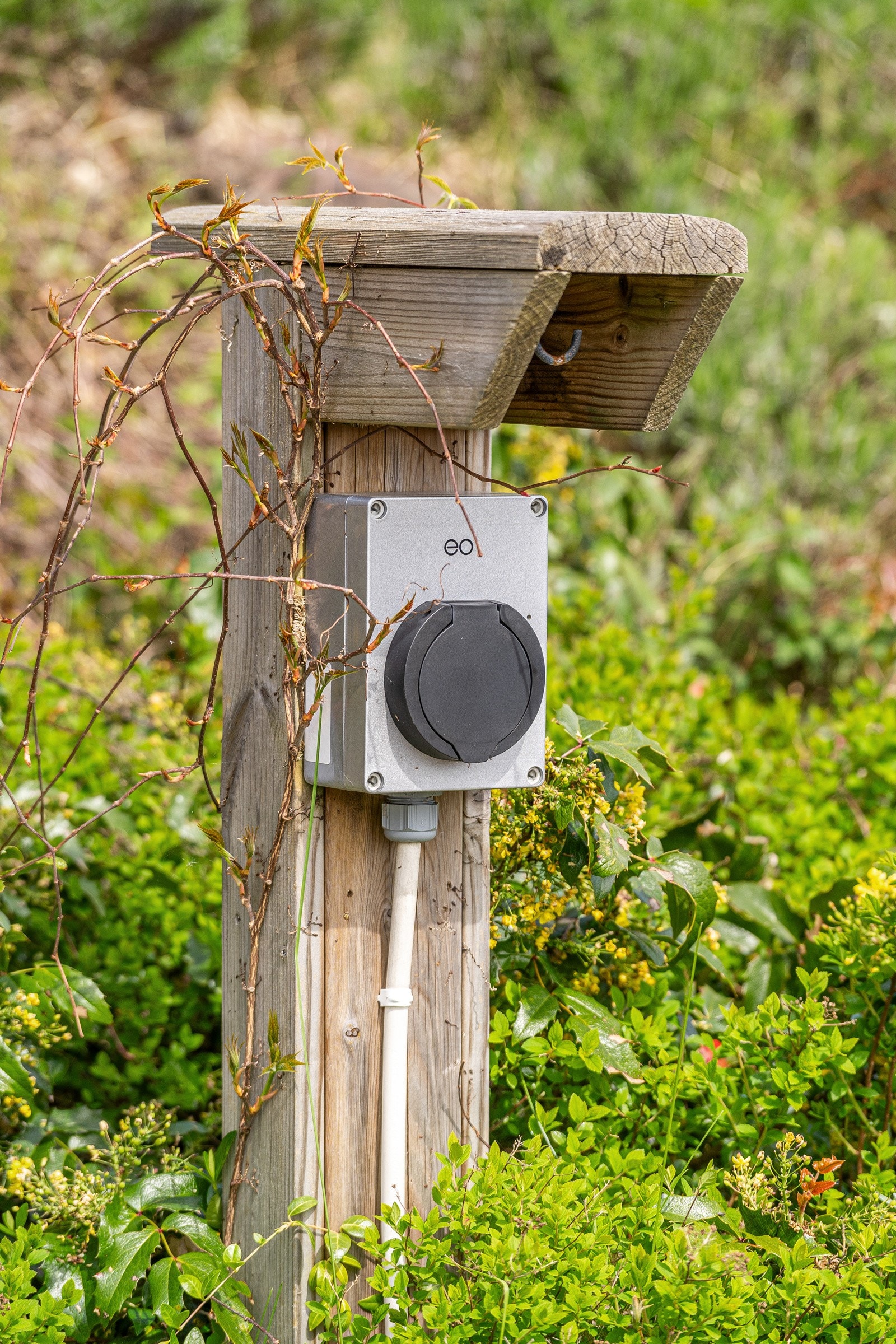 Elbillader er montert Galleribilde