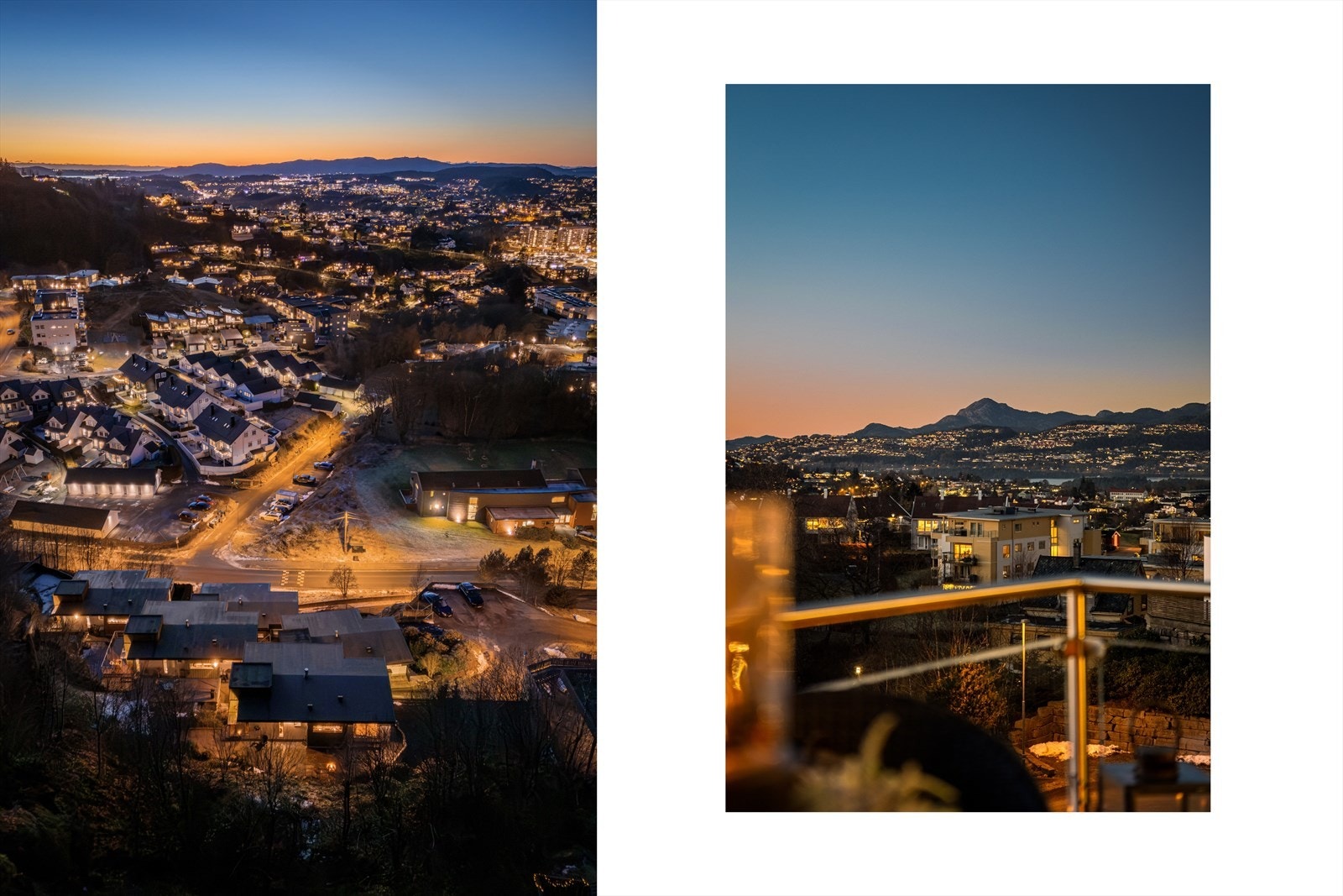 Høy og fri beliggenhet med upåklagelige utsiktsforhold. Galleribilde