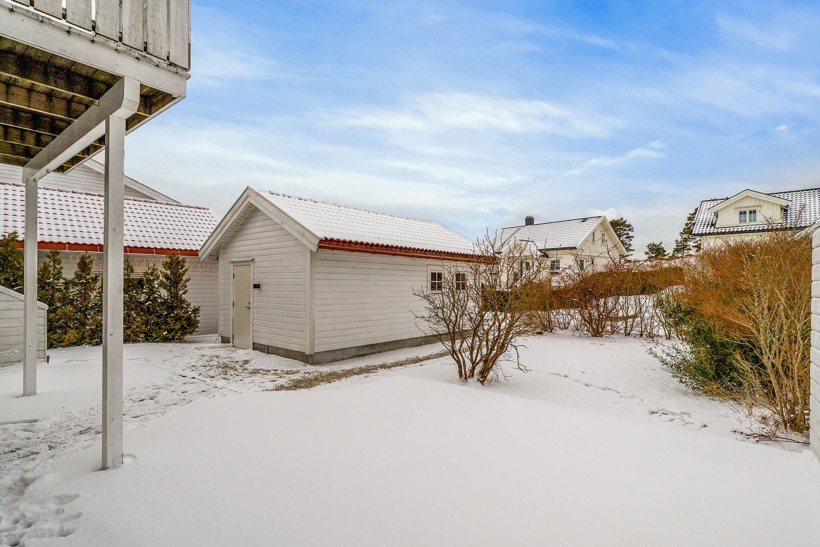 Garasjen skjermer for i hagen Galleribilde