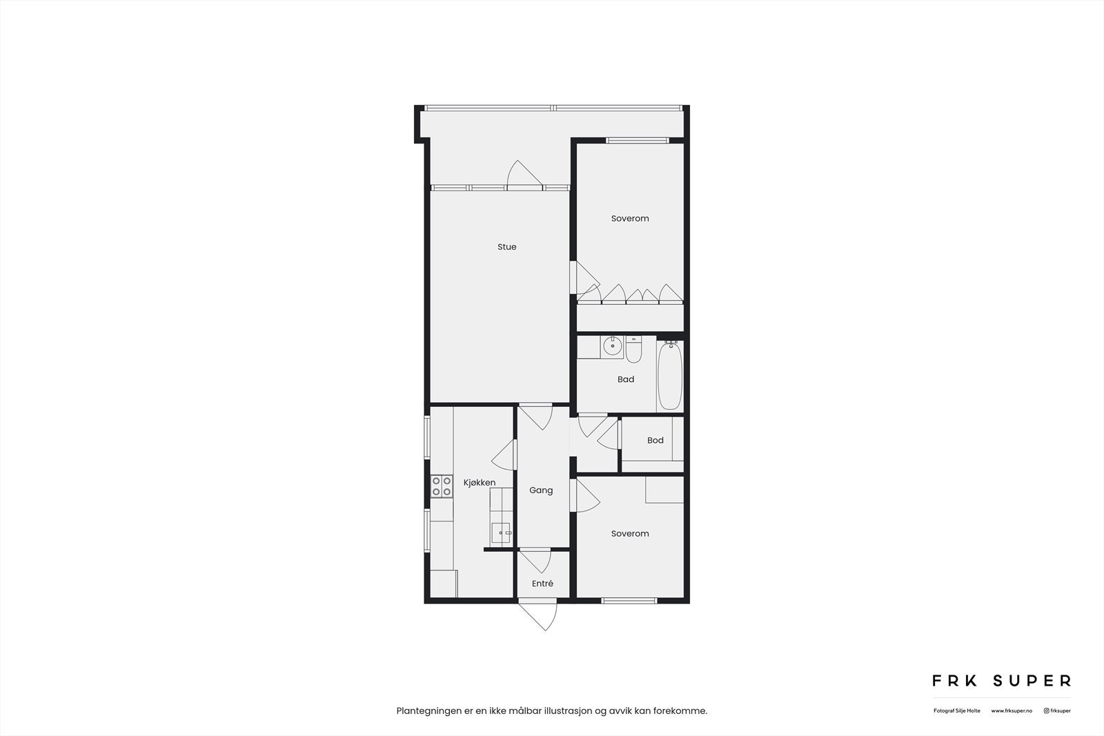 - Plantegning - Galleribilde