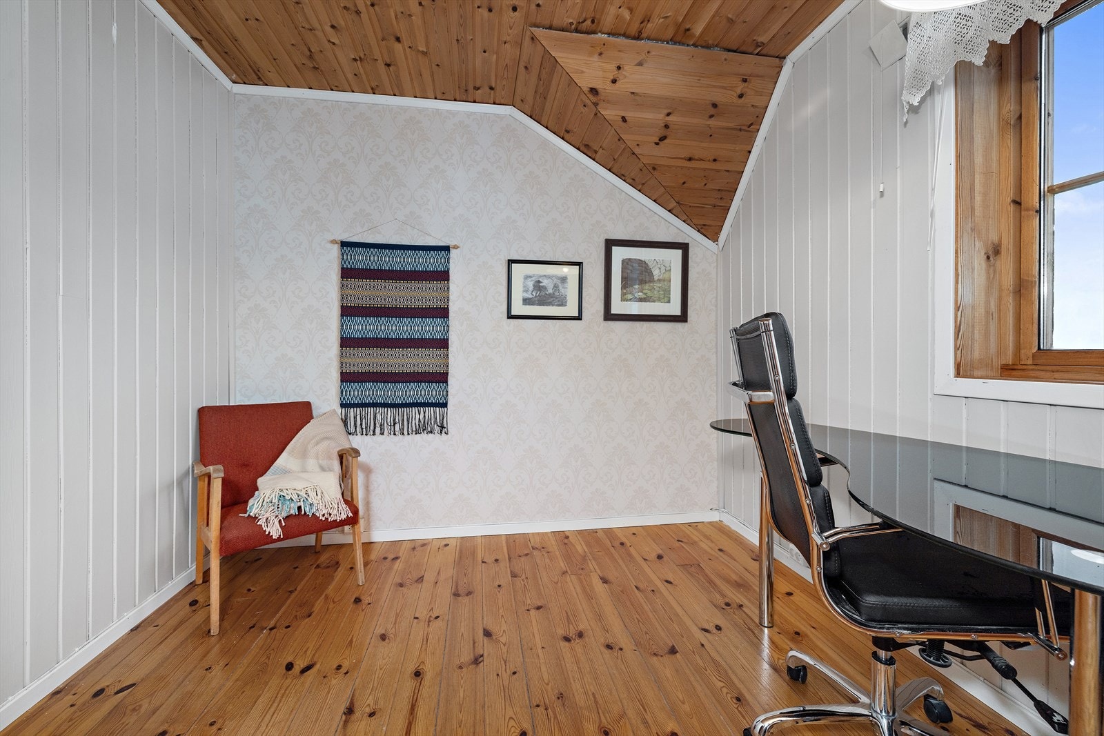 Rommene er fleksible og kan enkelt innredes som barnerom, gjesterom eller kontor. Galleribilde