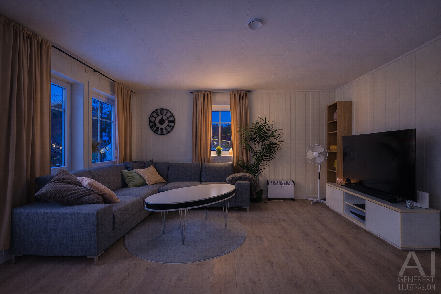 Boligen holder en moderne og fin standard fra 2018 Galleribilde