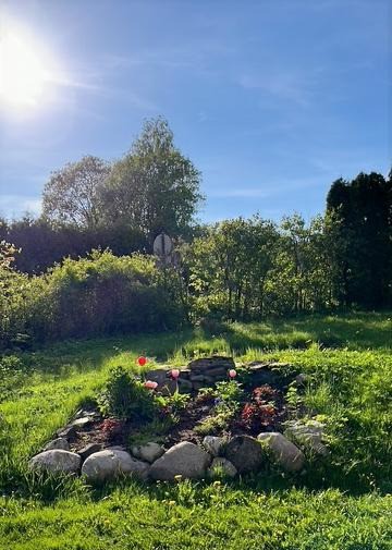 Opparbeidet hage - Selgers privat bilder Galleribilde