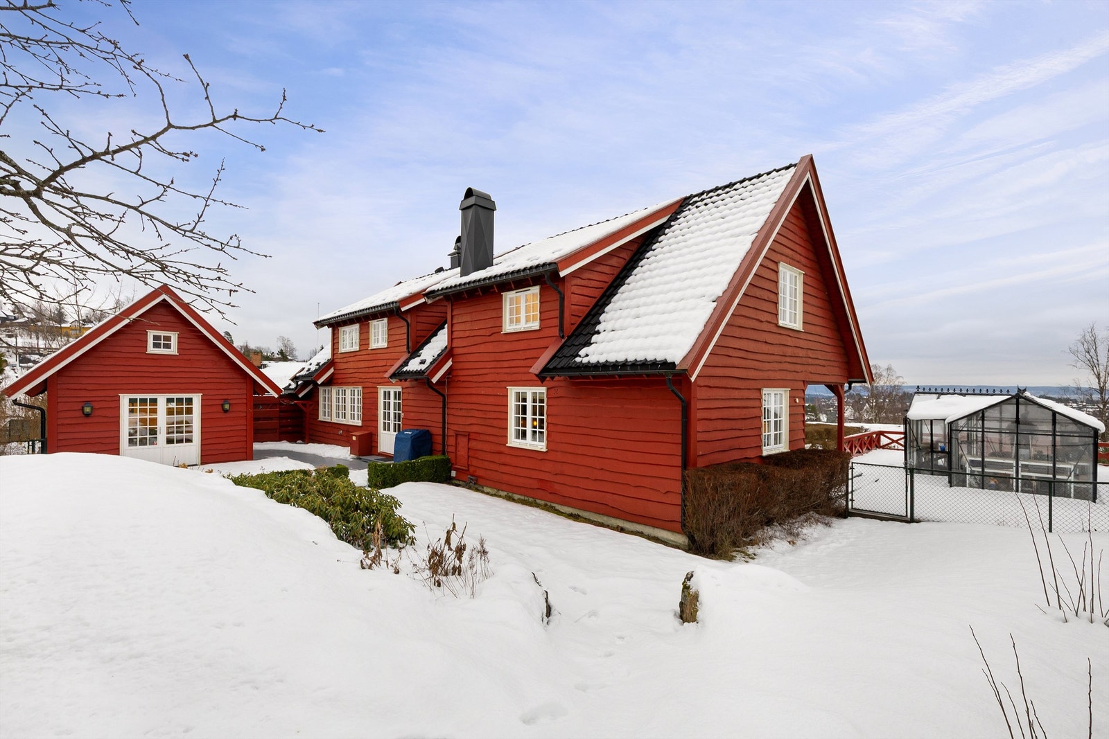 Meget attraktiv familiebolig på Billingstad. Foto: Zovenfra Galleribilde