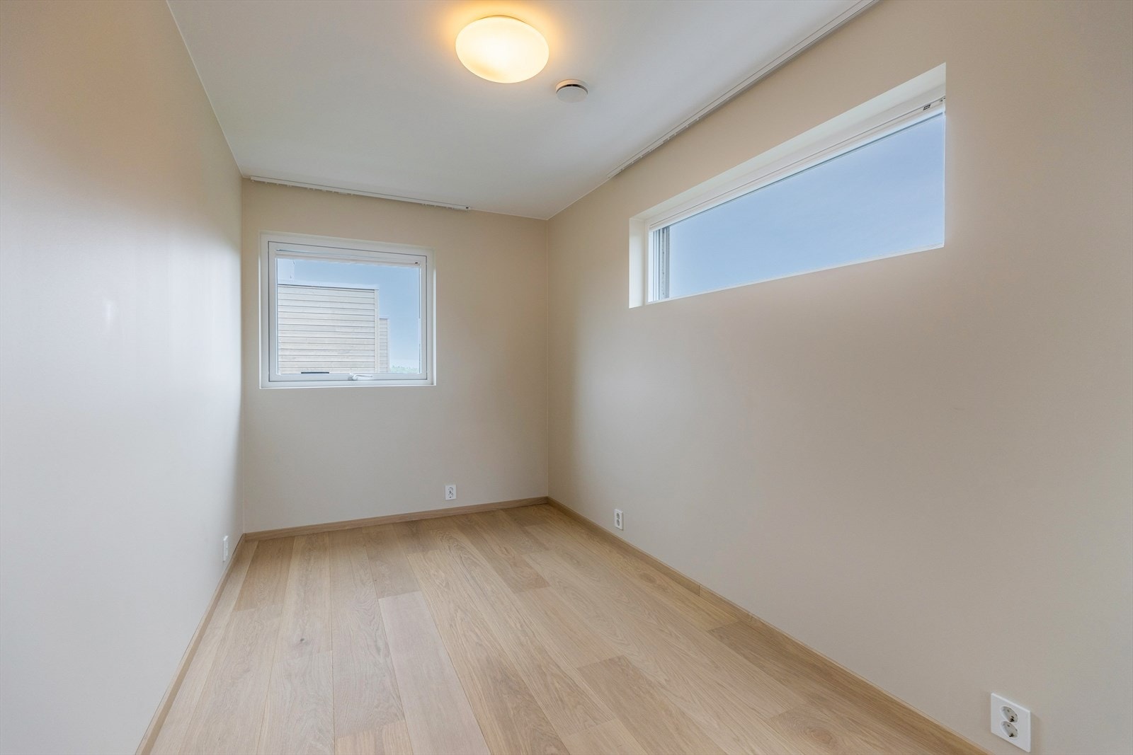 I tillegg har alle rommene lysinnslipp fra to himmelretninger. Galleribilde