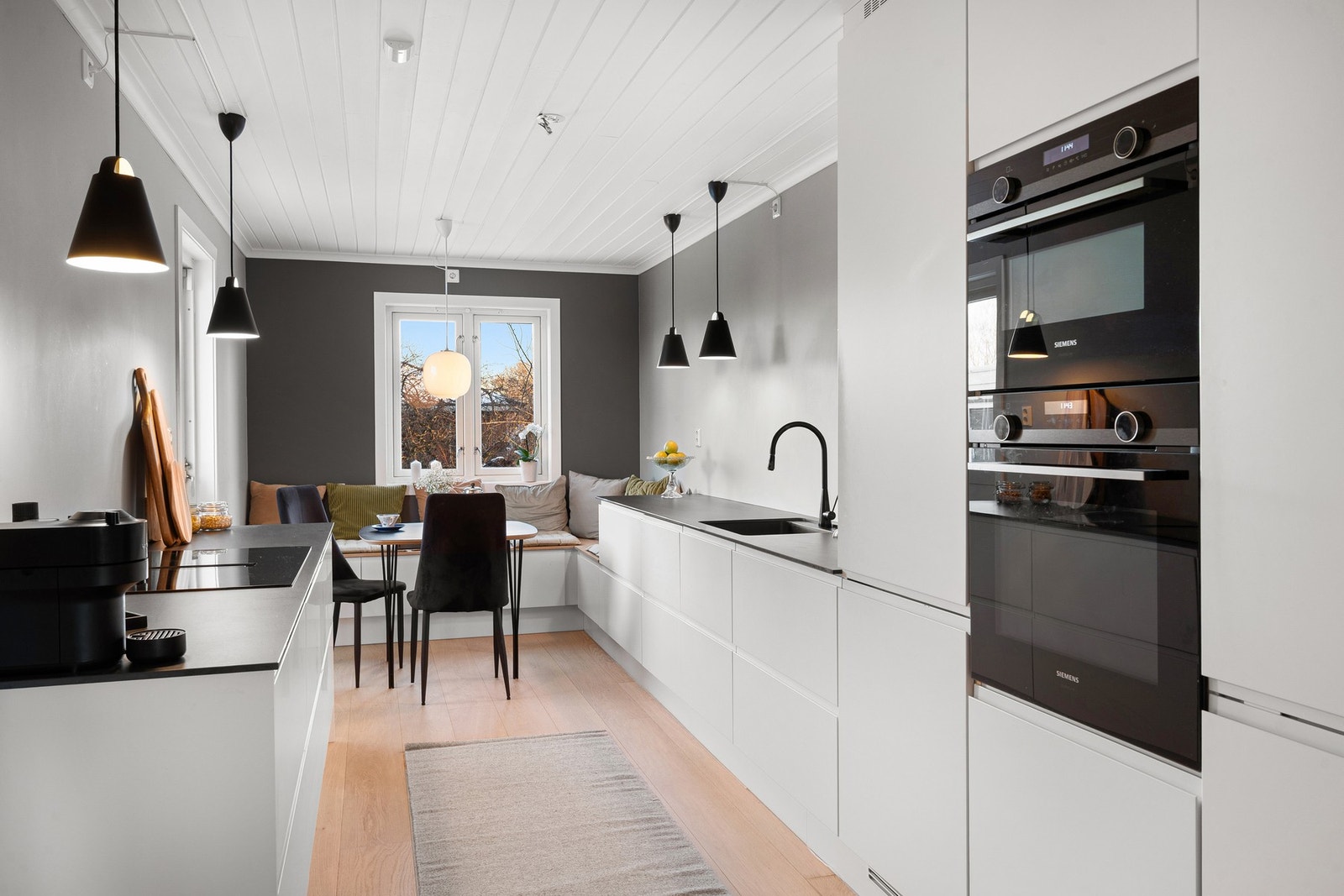 Fantastisk kjøkkenløsning på 16,2 kvadratmeter. Galleribilde