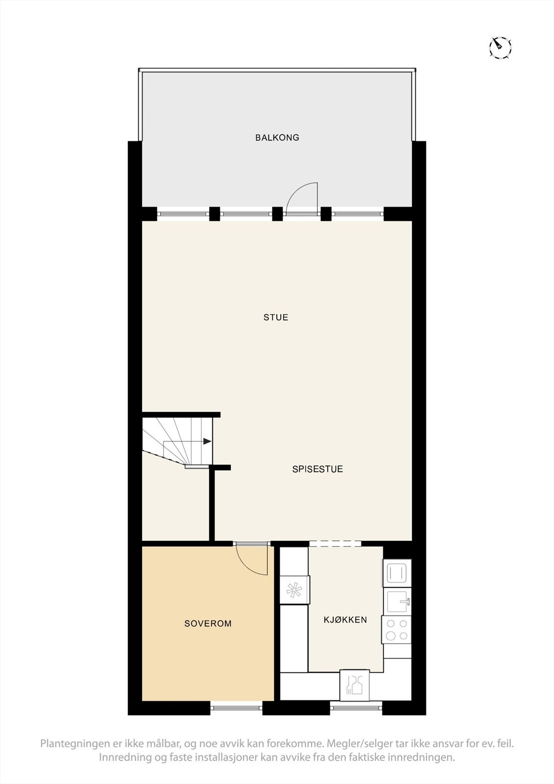 Plantegning 2.etg Galleribilde