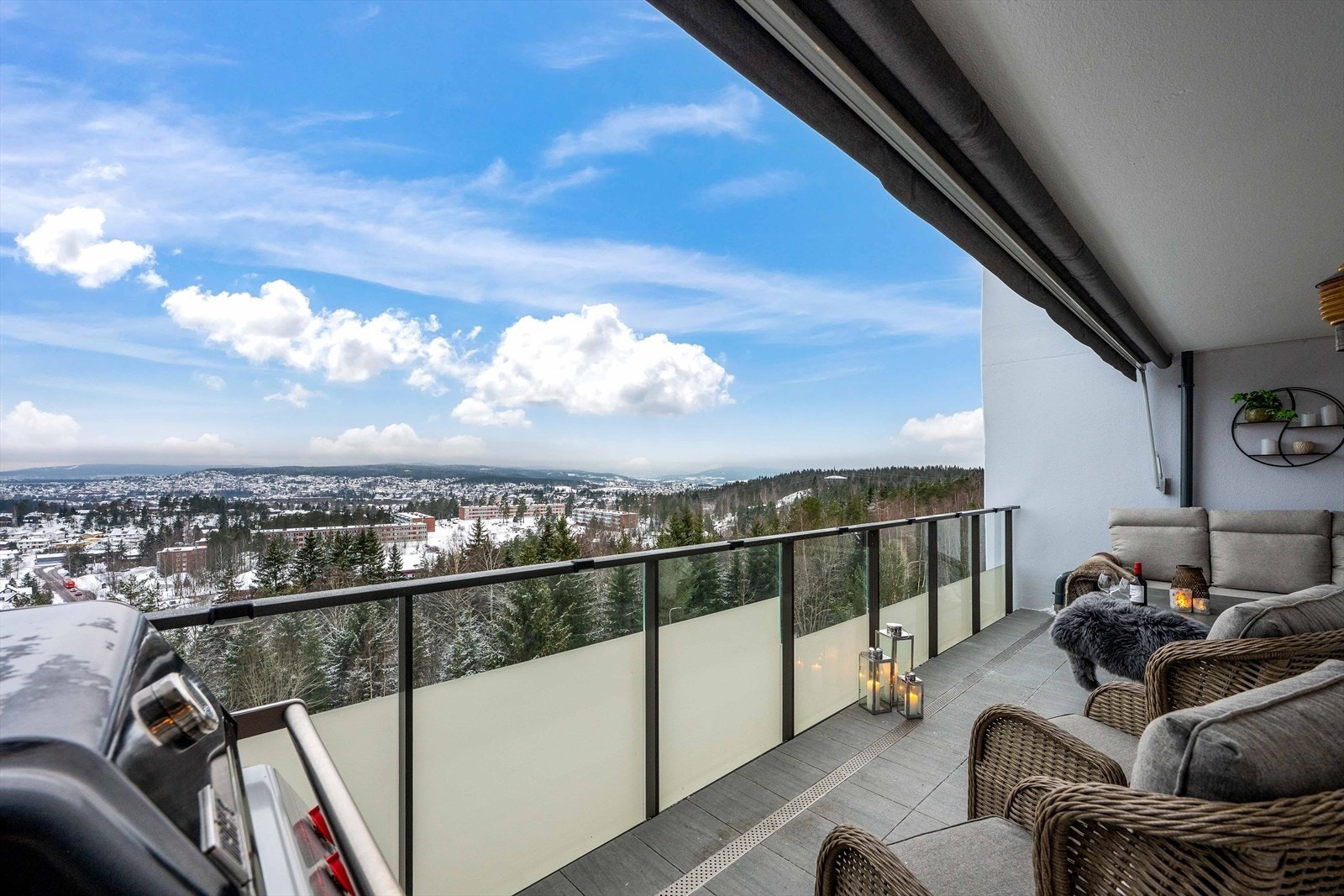 Her ler det deilig å komme hjem etter en hektisk dag. Galleribilde