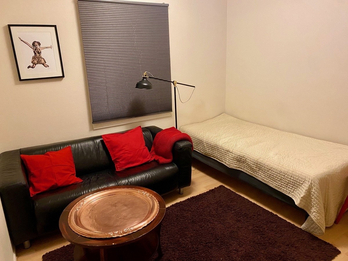 Rom til leie med enkel seng Galleribilde