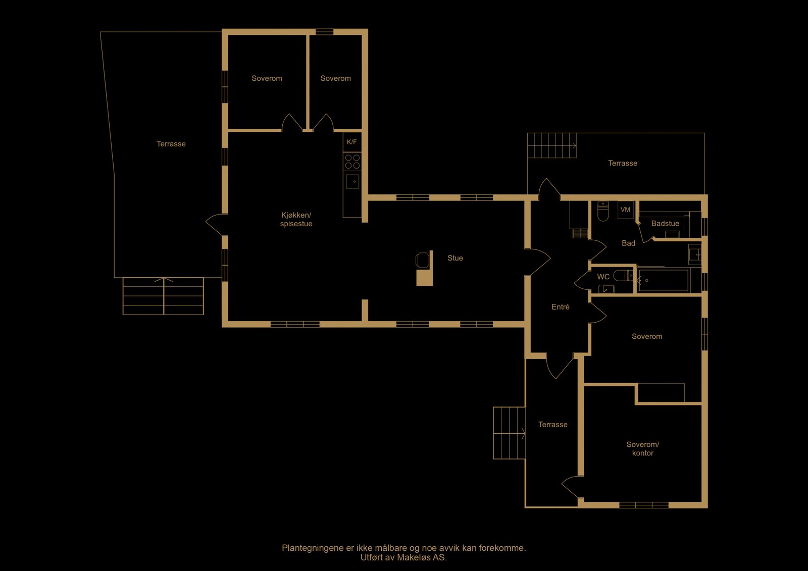Plantegning (illustrasjon, avvik kan forekomme) Galleribilde