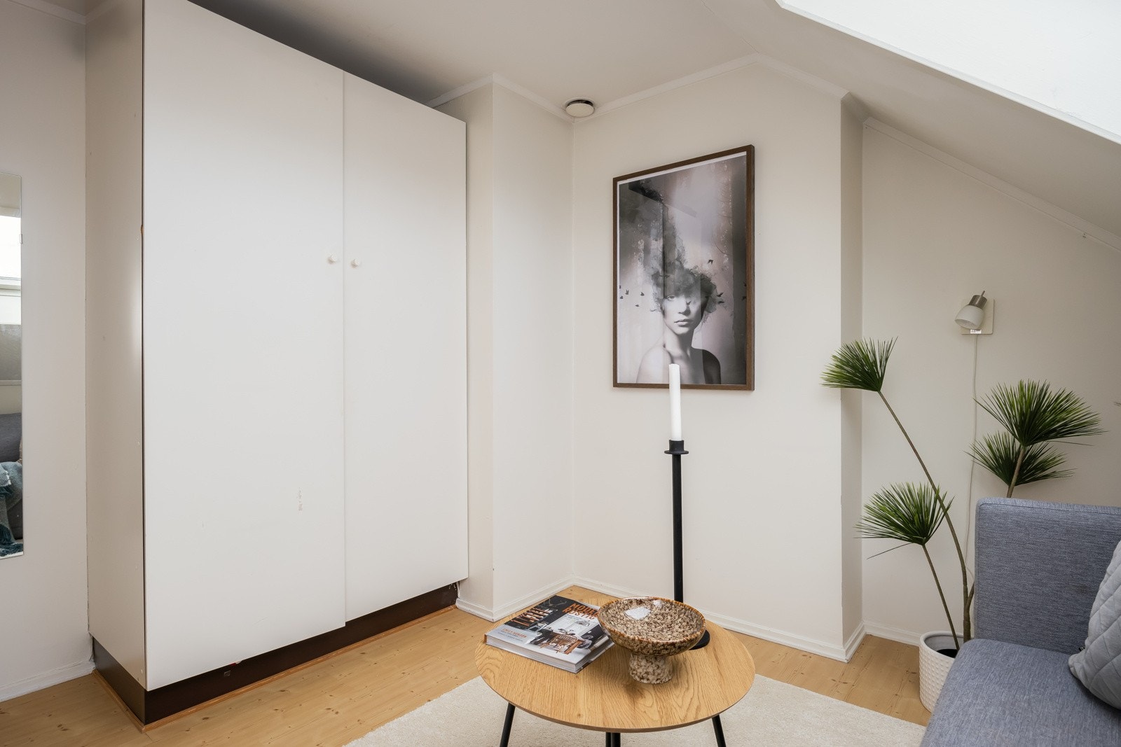 Her er det også god skapplass. Galleribilde