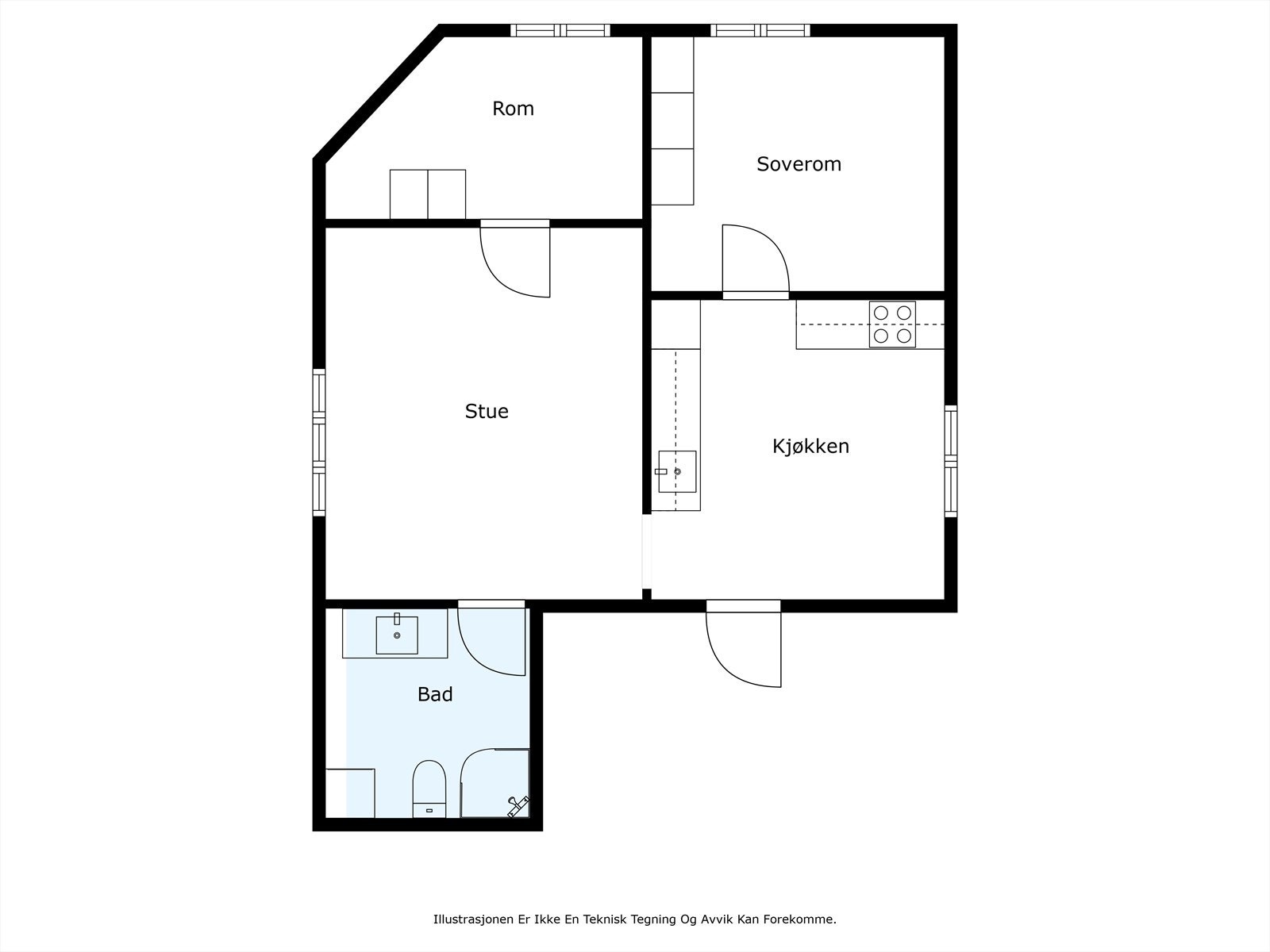 Plantegning Galleribilde