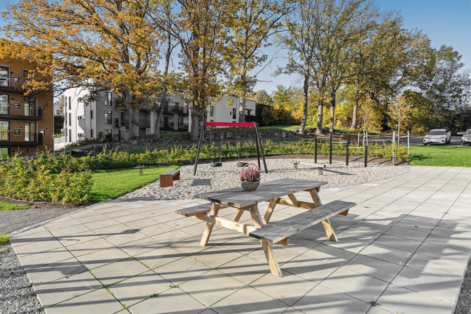 Borettslaget har lagt vekt på flotte fellesarealer. Galleribilde