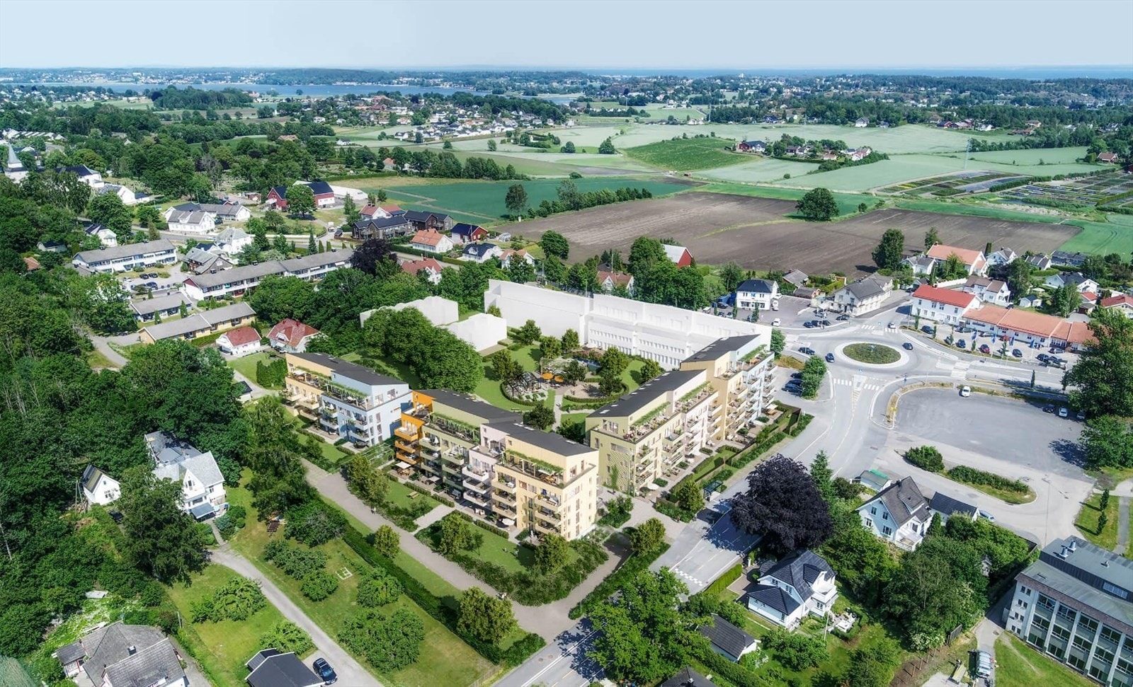 Illustrasjon over prosjektet i sin helhet. Galleribilde