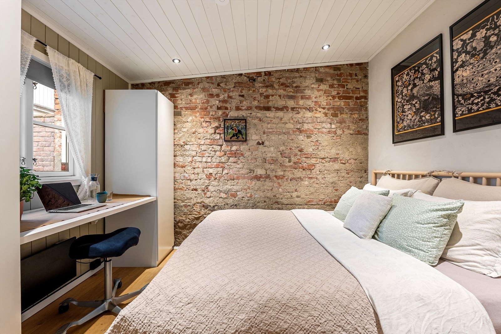 Soverommet inngår i et nytt tilbygg oppført i 2021. Galleribilde