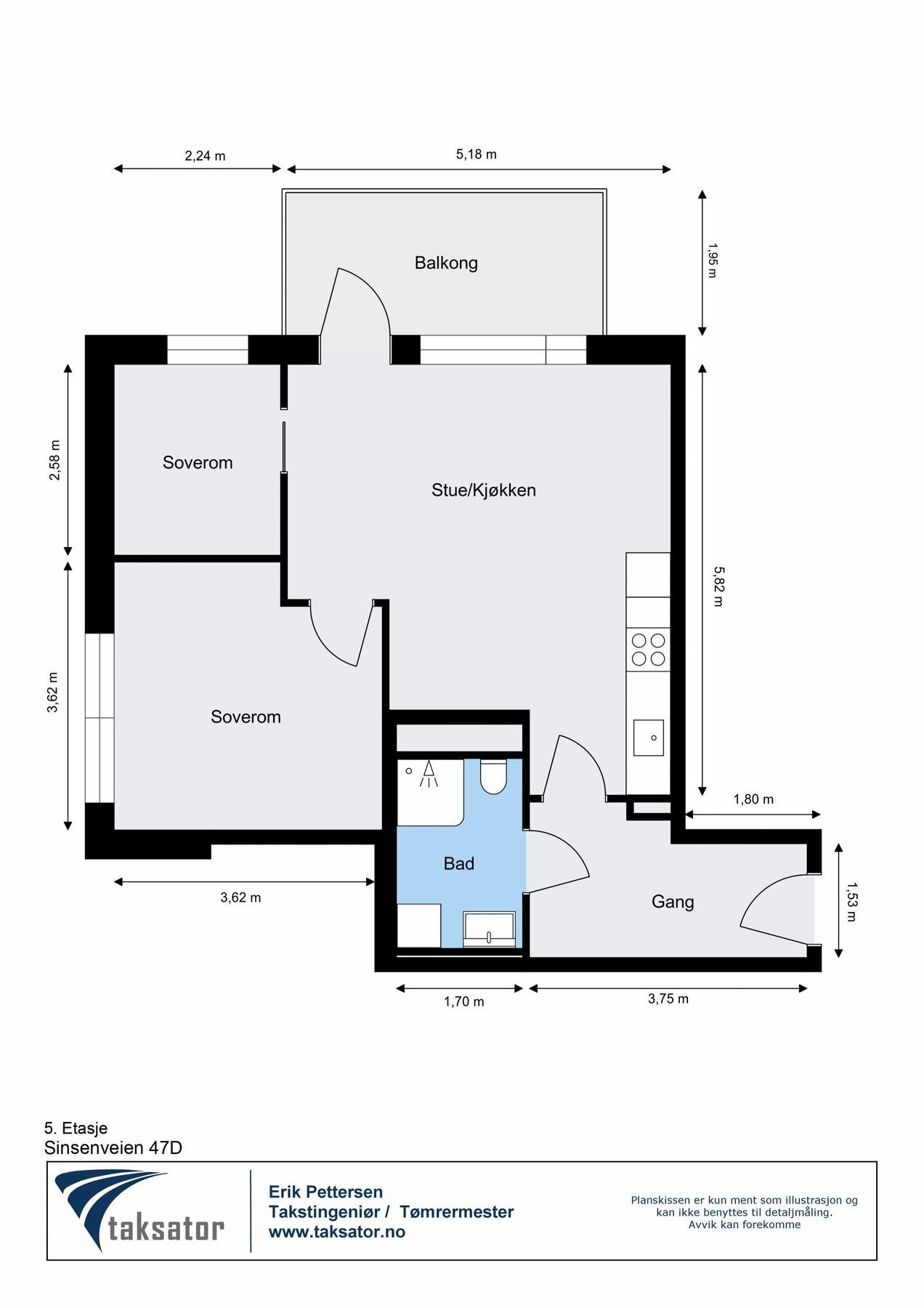 Plantegning. Galleribilde