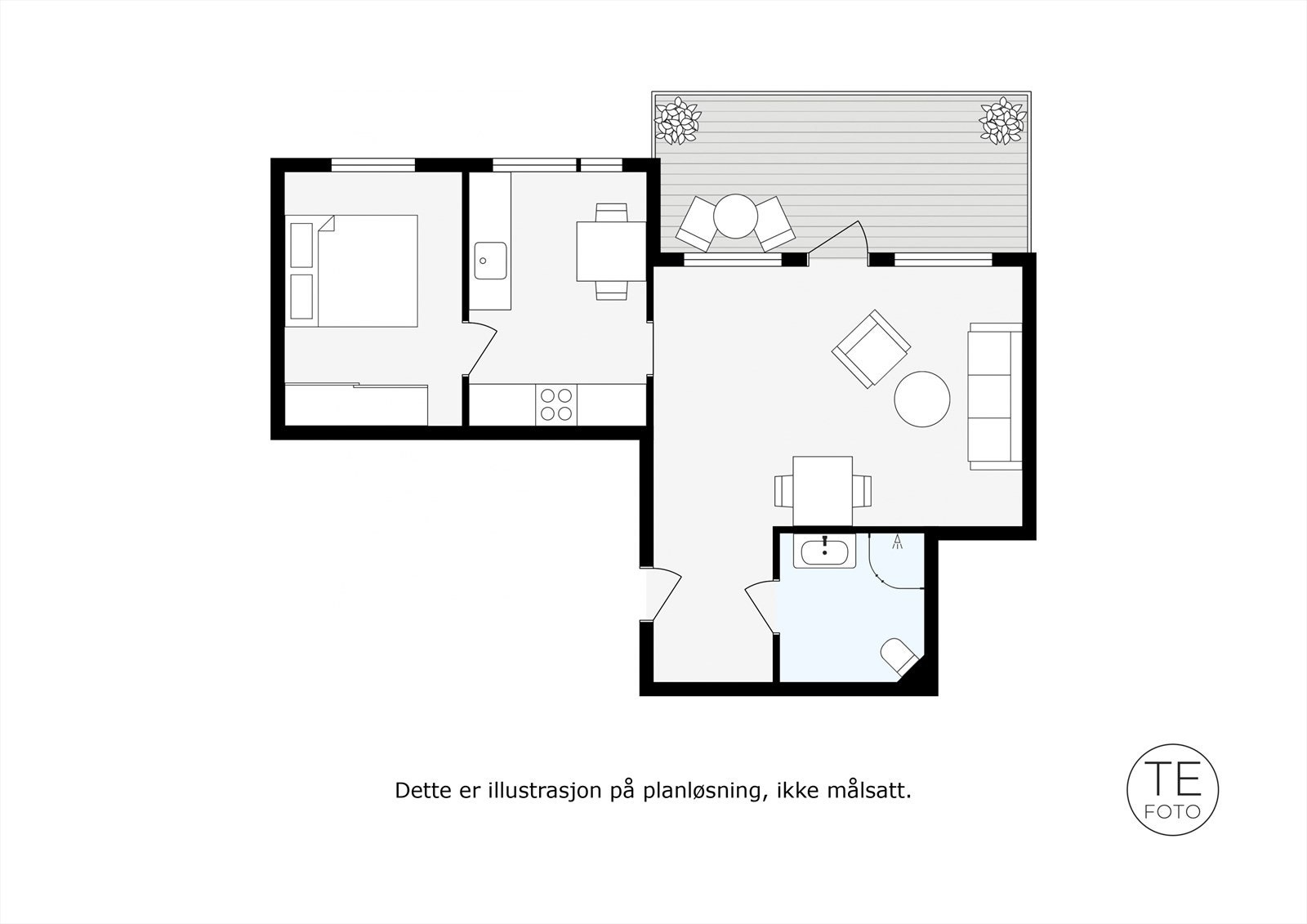 Plantegning. Galleribilde