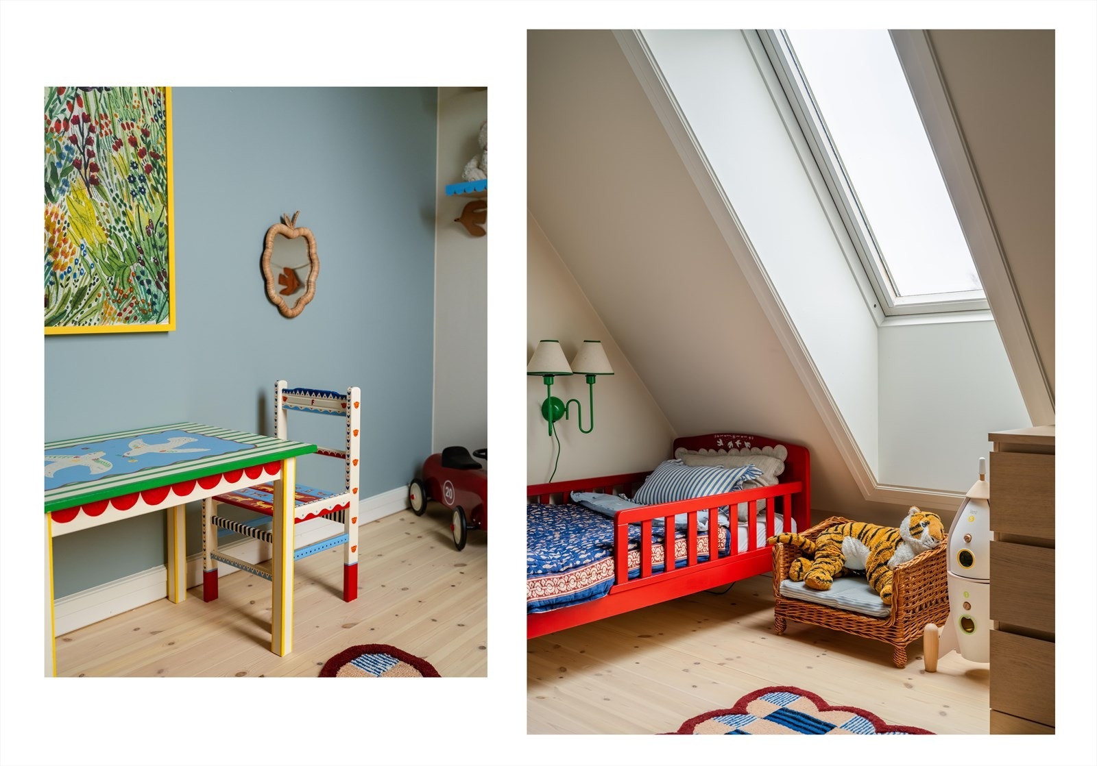 Soverommet har god plass til køyeseng Galleribilde