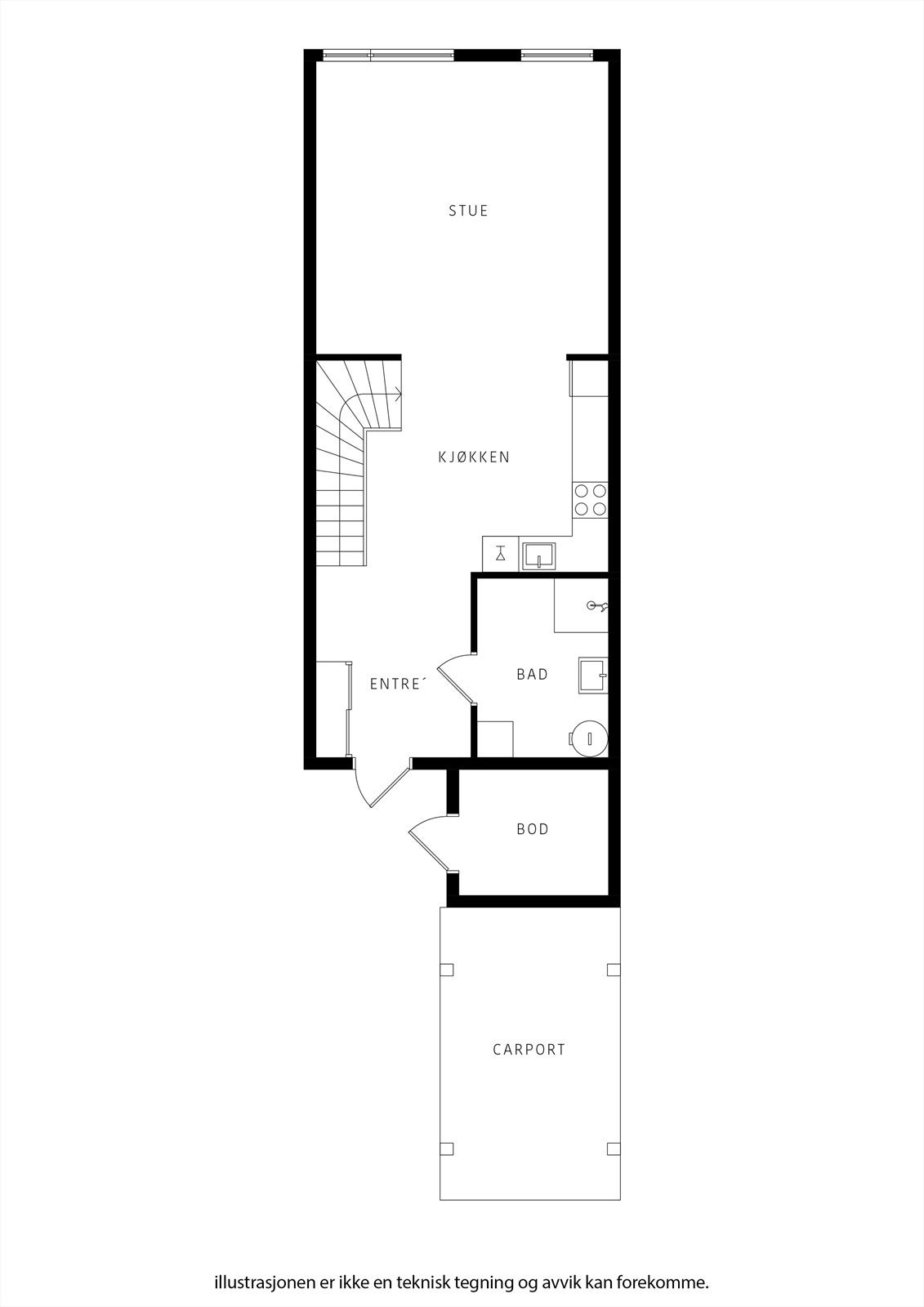 Folkvordveien 79A 1etg 2D Galleribilde
