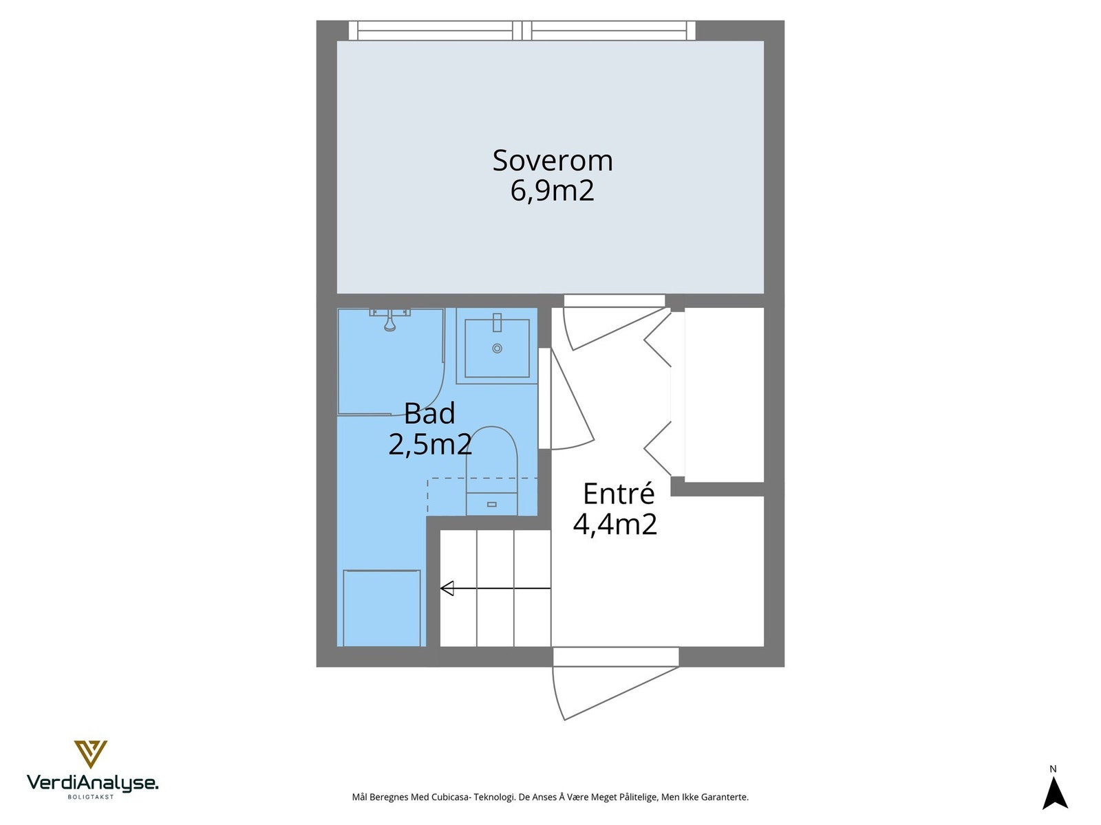 Planskisse - 3.etasje. Galleribilde