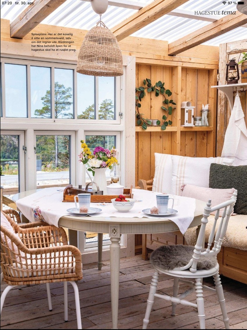 Reportasje i Lev Landlig nr. 5. Private bilder. Galleribilde