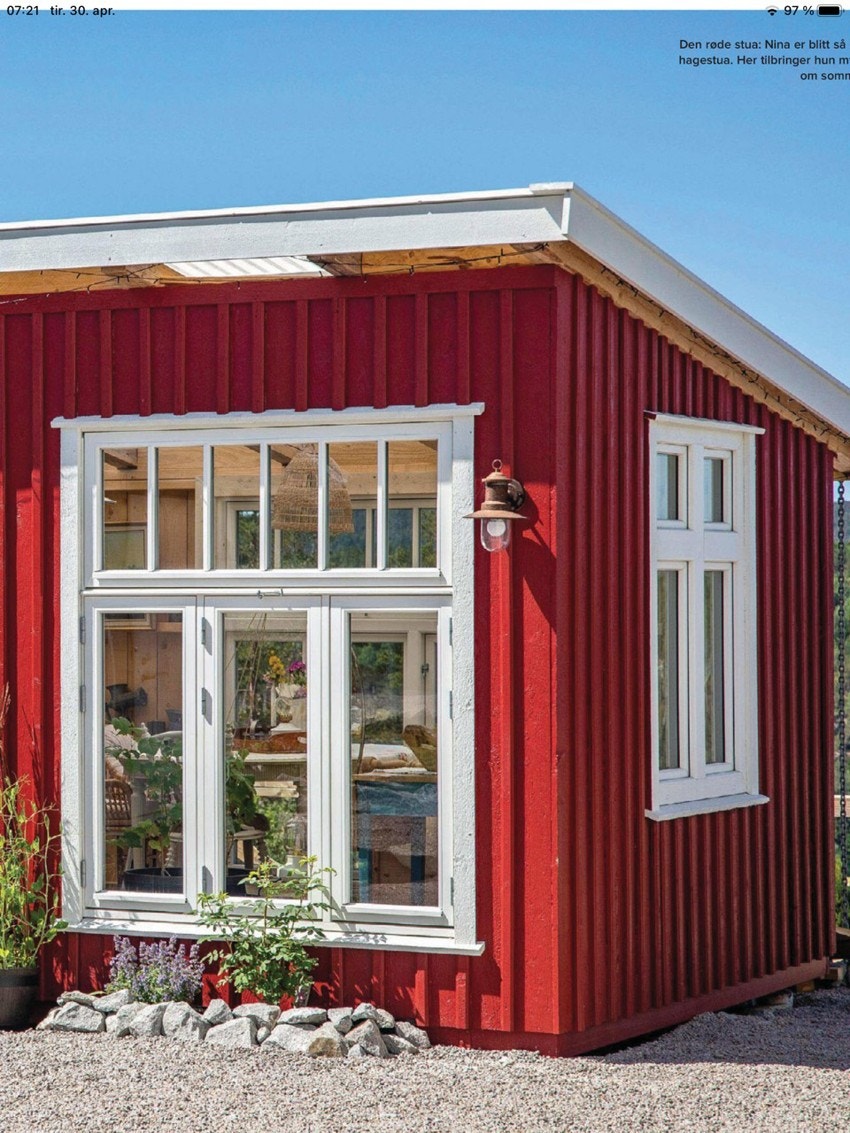 Reportasje i Lev Landlig nr. 5. Private bilder. Galleribilde