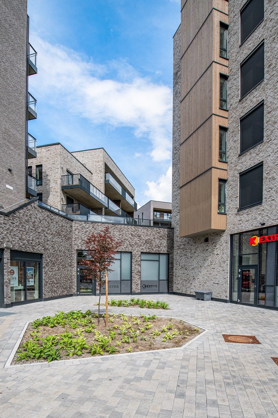 Meget kort vei til matbutikken. Galleribilde