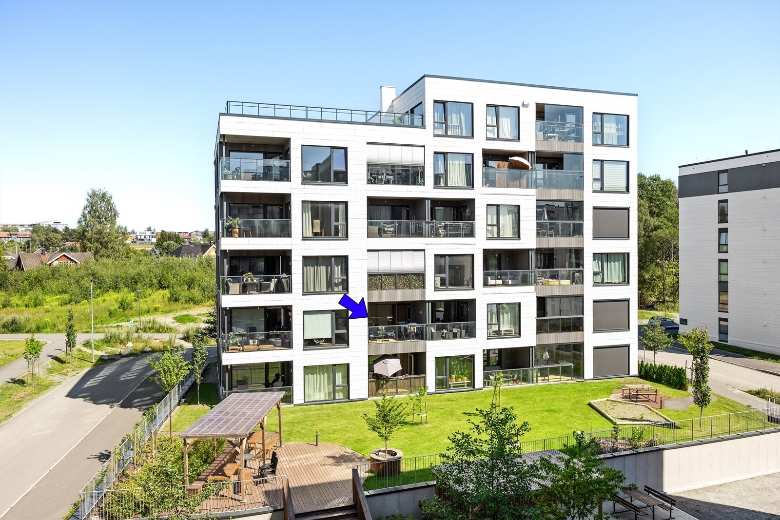 Boligen blir presentert av Johanne Olivia Heggelund v/Eiendomsmegler1. Galleribilde