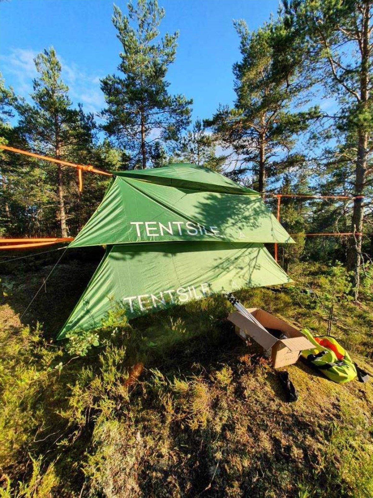 Friluftsliv på egen eiendom. (Privat bilde) Galleribilde